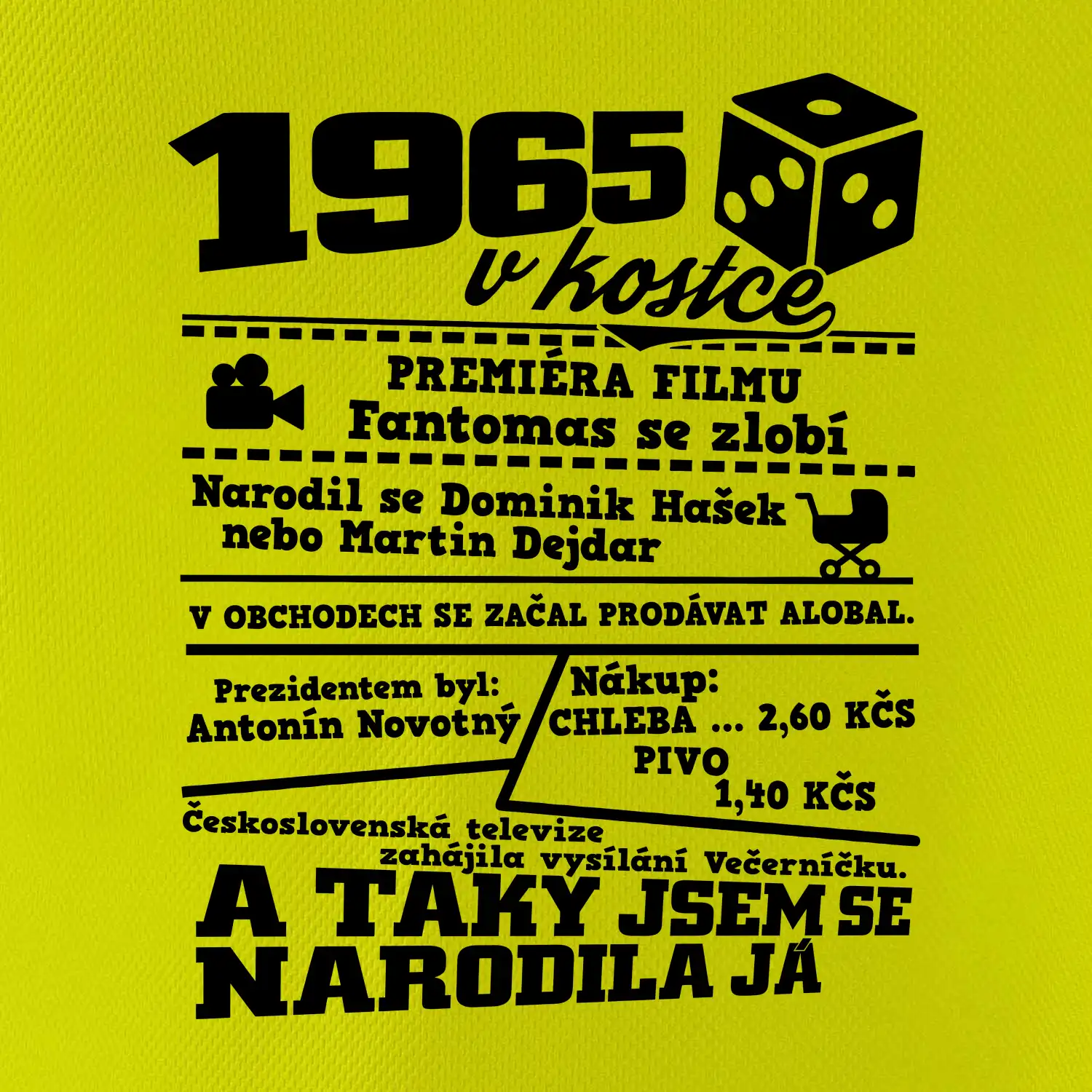 1965 v kostce