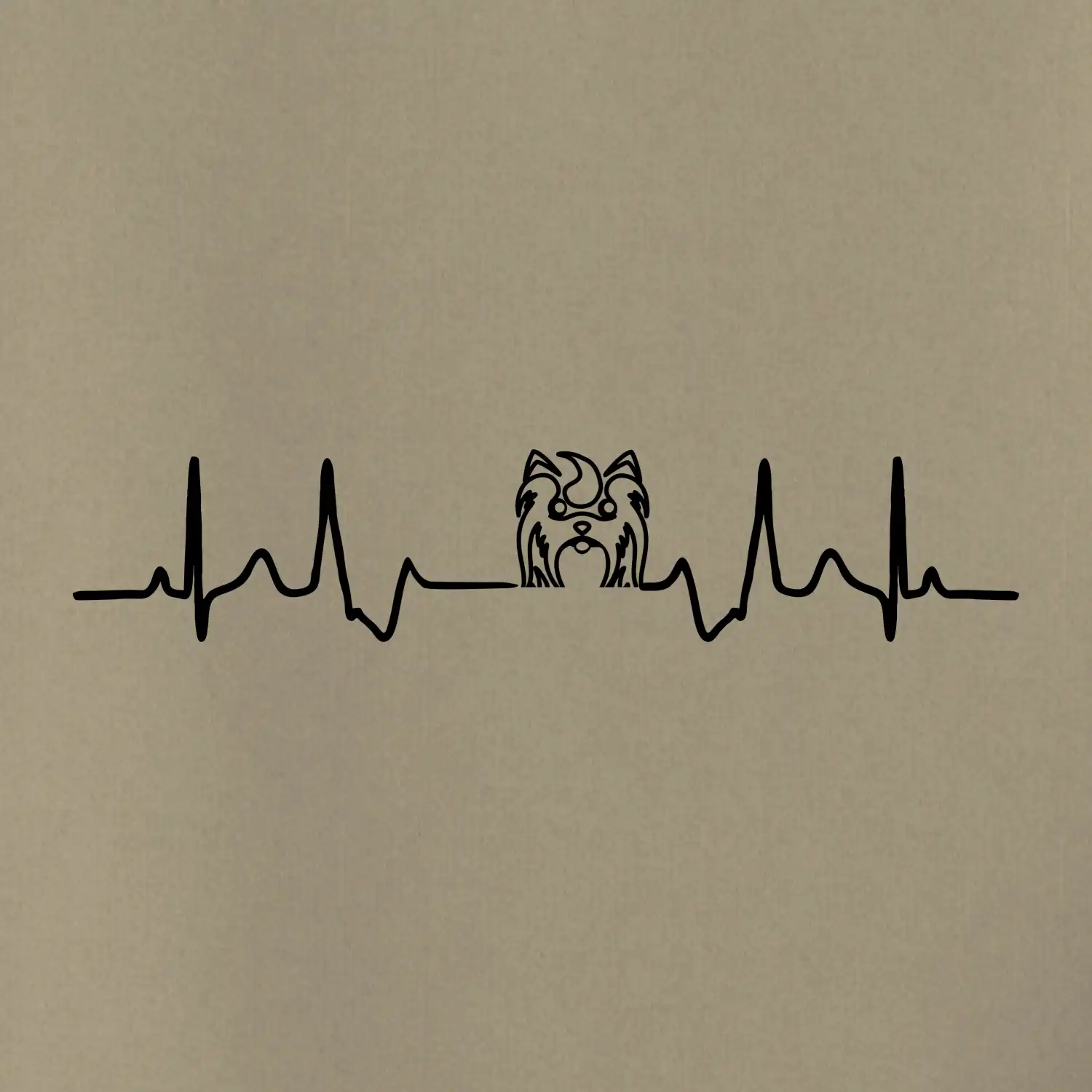 Shih-tzu ekg hlava