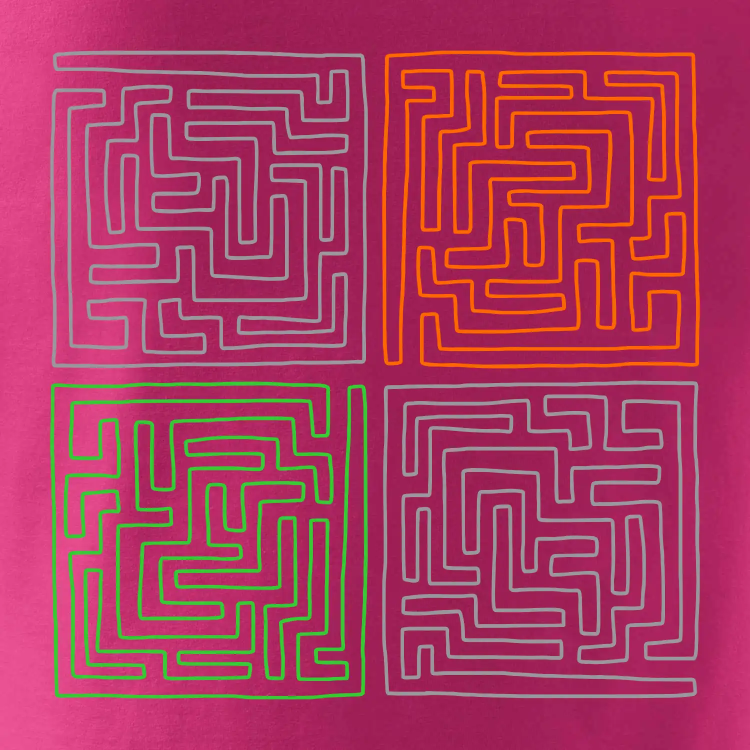 Můj svět - bludiště