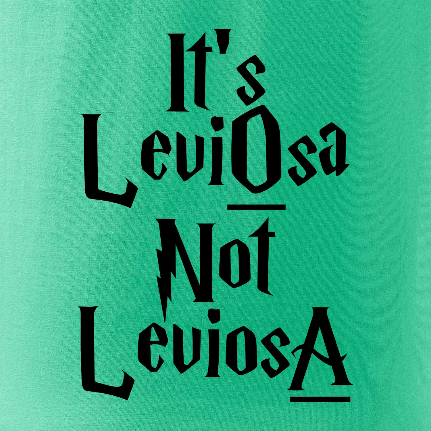 Leviosa not Levjosa