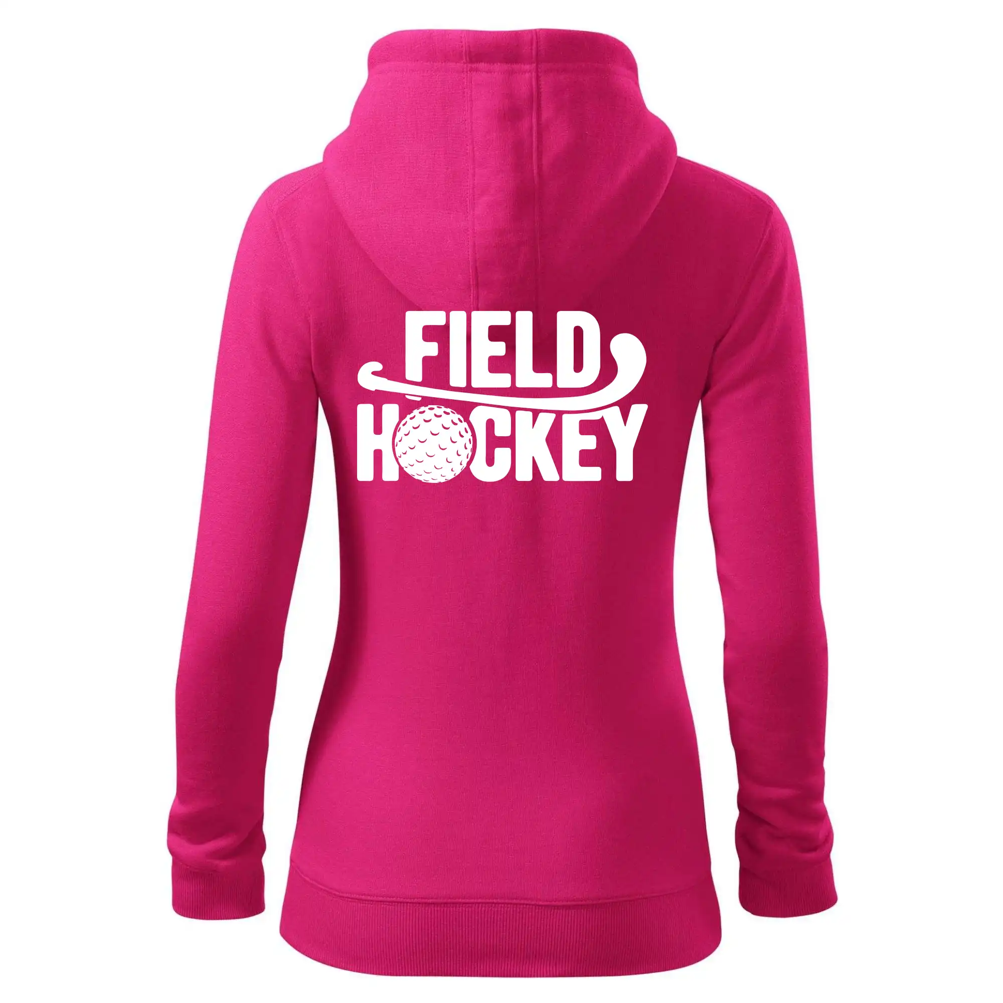 Field hockey míček a nápis