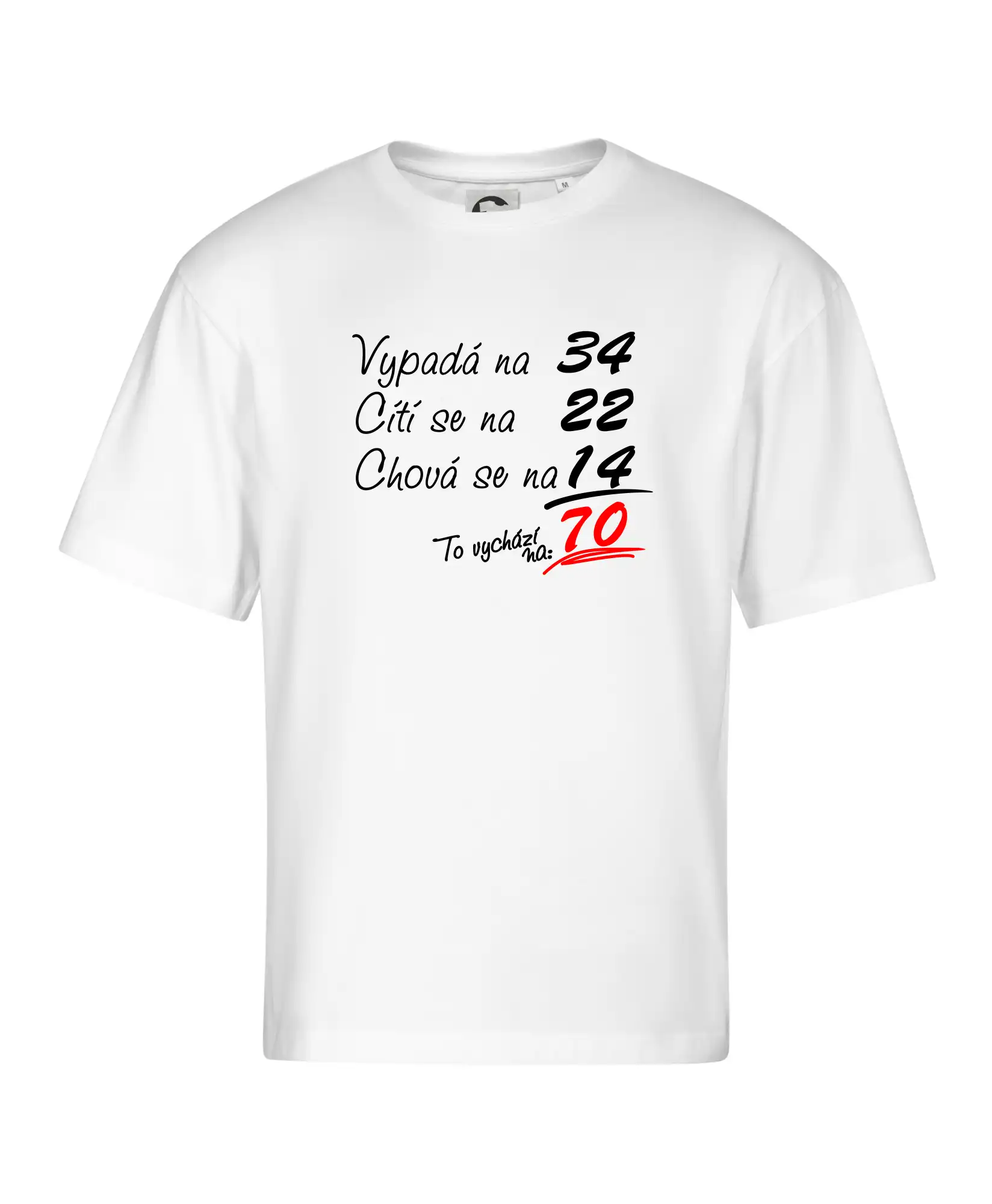 Vypadá, cítí se, chová se - 70 let