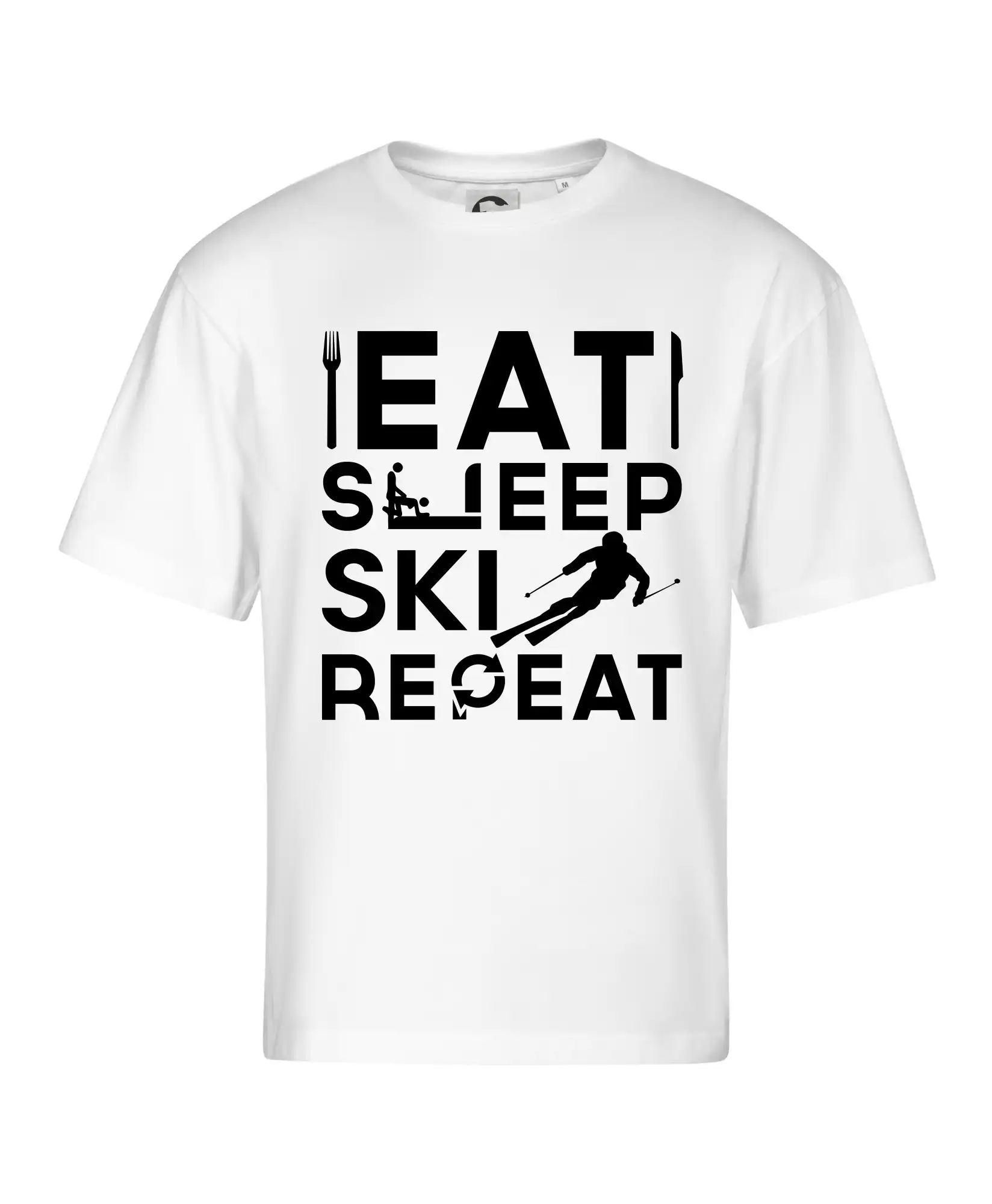 Eat sleep ski repeat