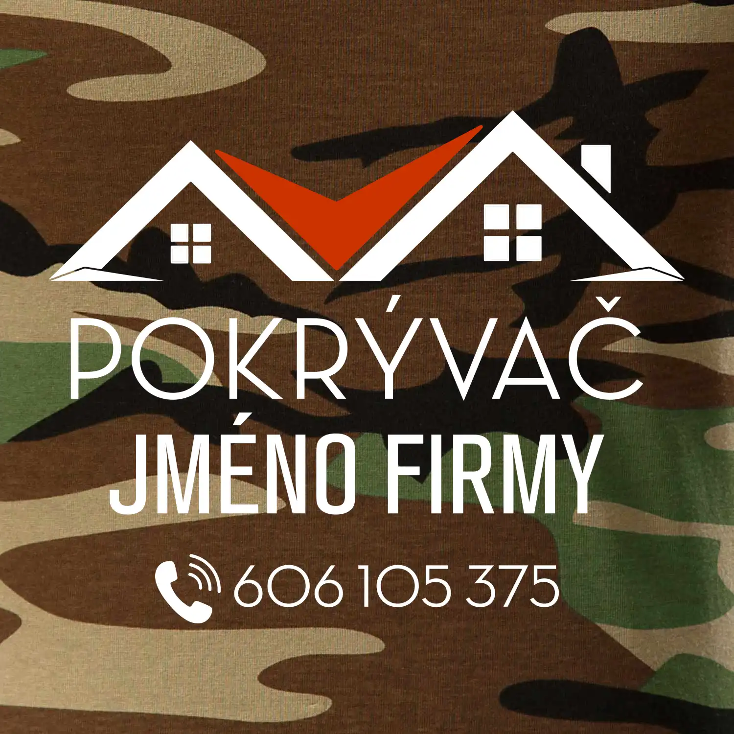 Tričko pro pokrývače - Dvě střechy