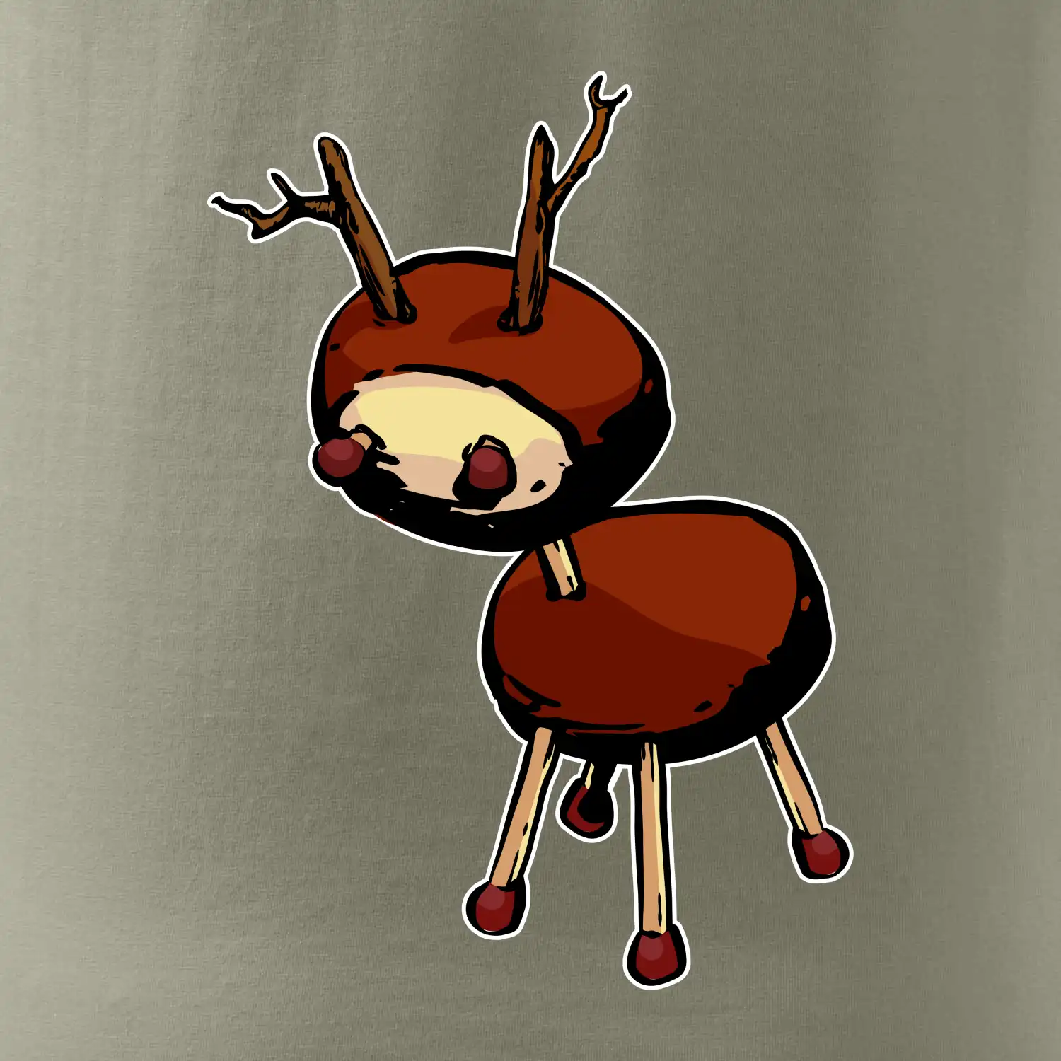 Kaštanový jelínek