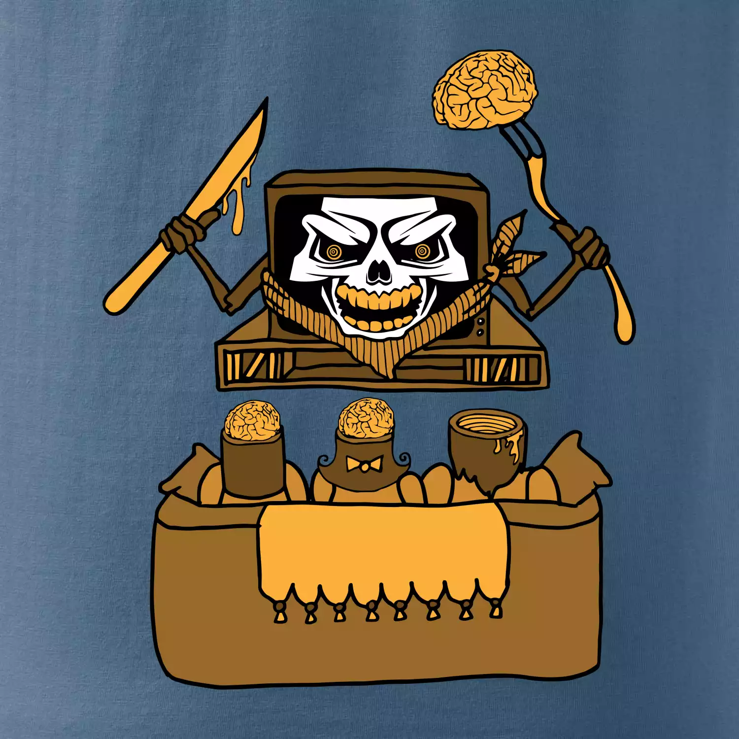 Mozkožrout - televize (Pecka design)