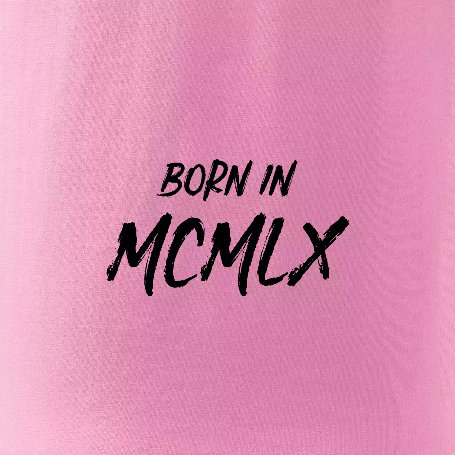 Born in - Římské číslo 1960