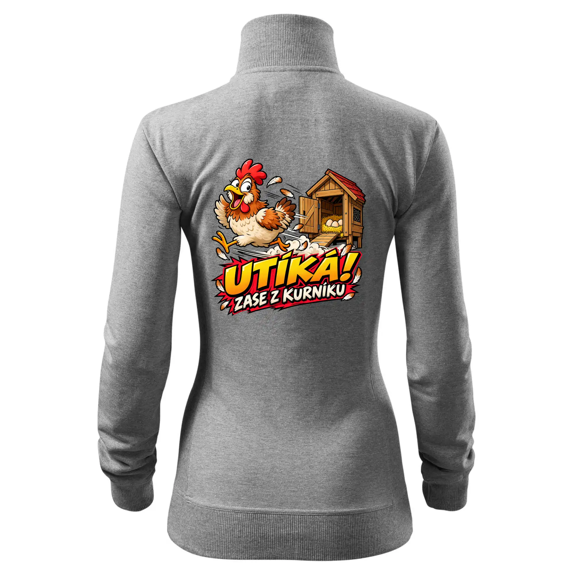 Útěk slepice z kurníku