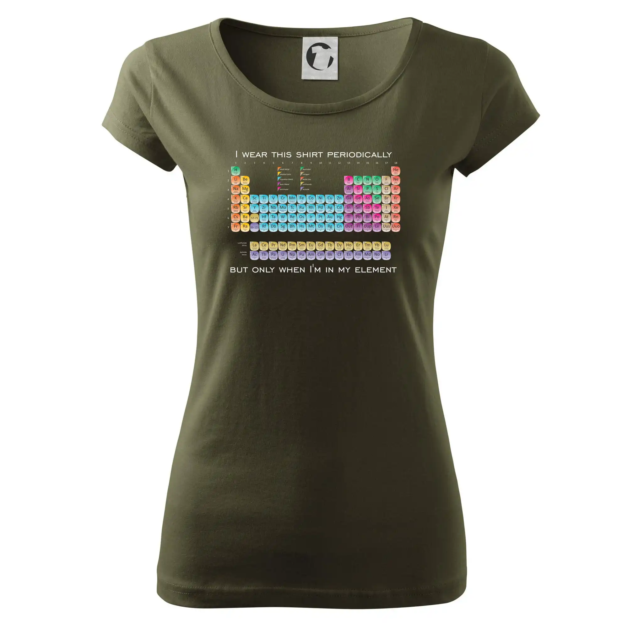 I wear this shirt periodically but only when I'm in my element