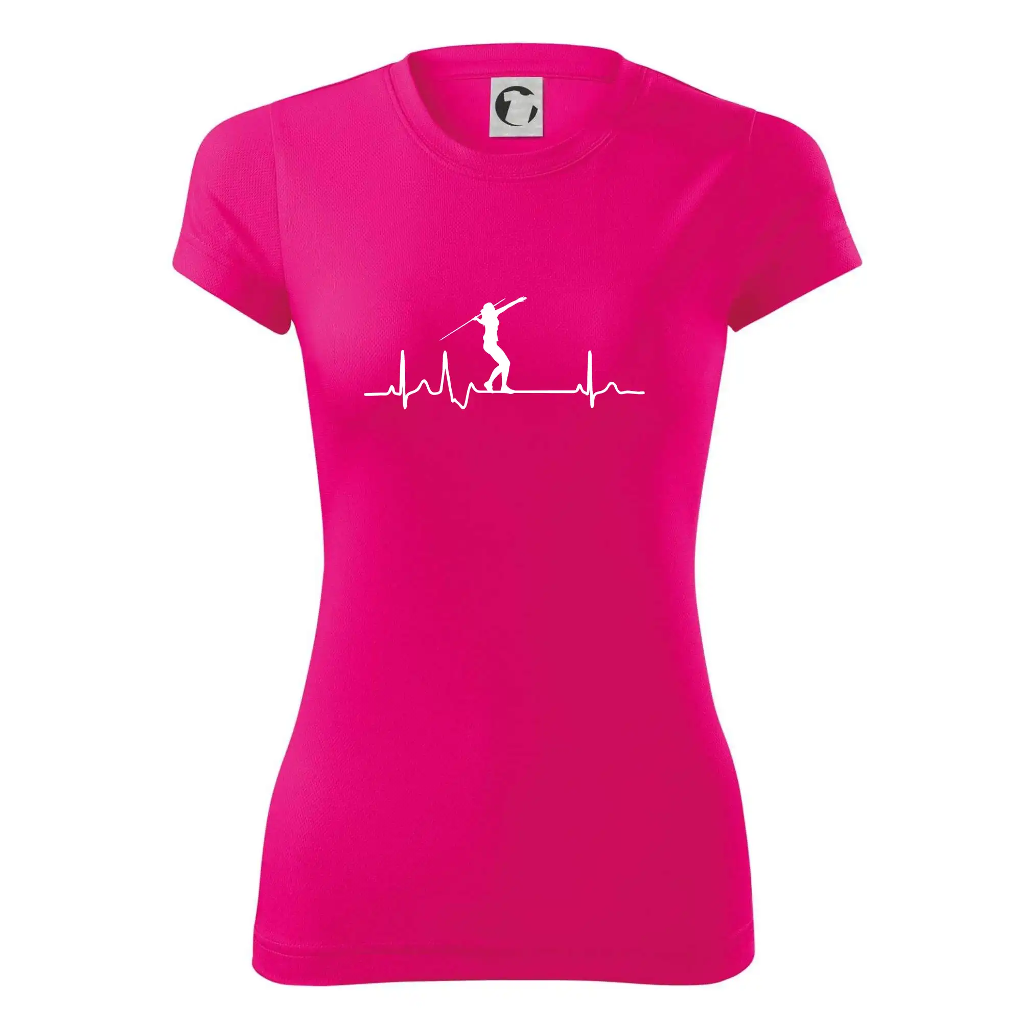 EKG hod oštěpem žena