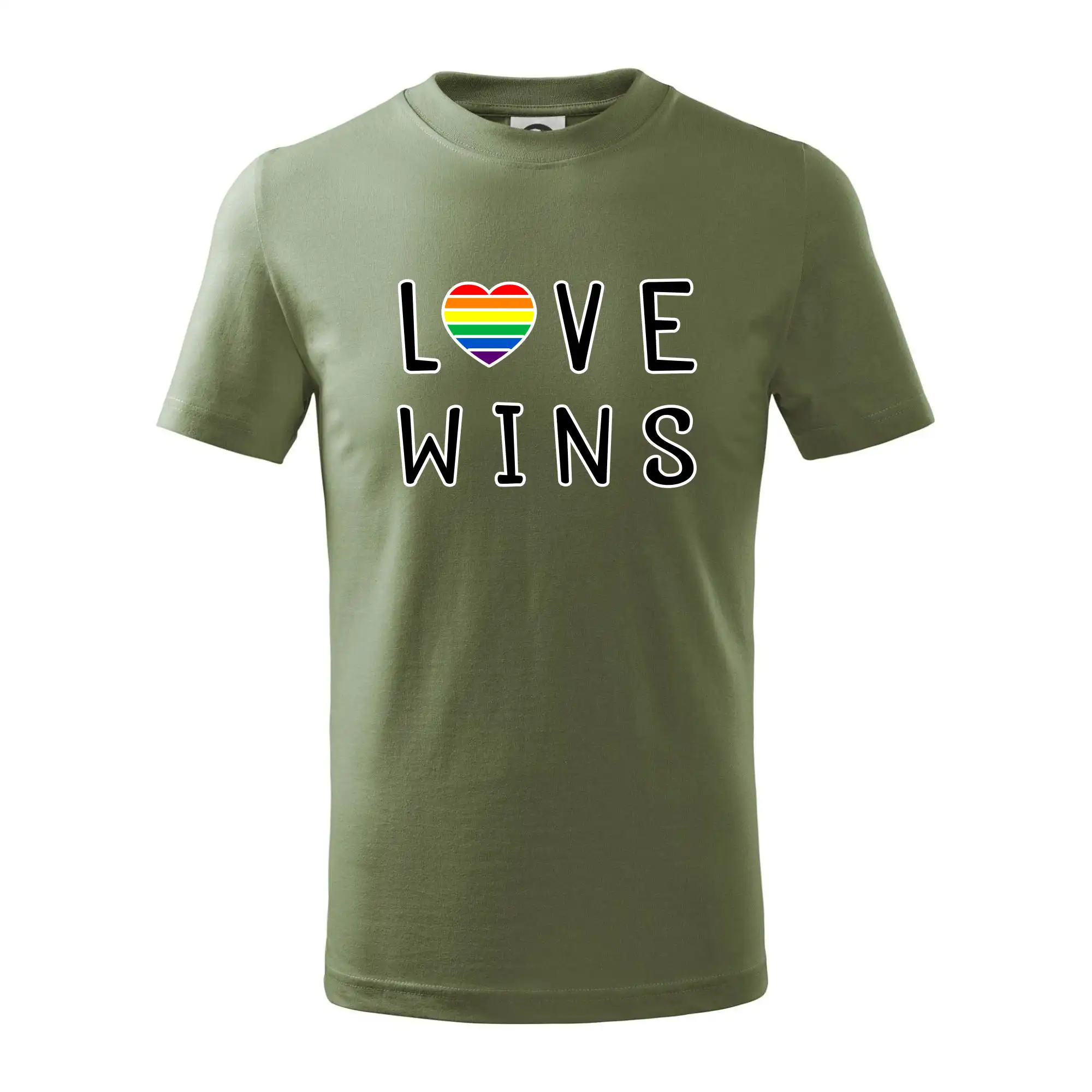 Love wins nápis