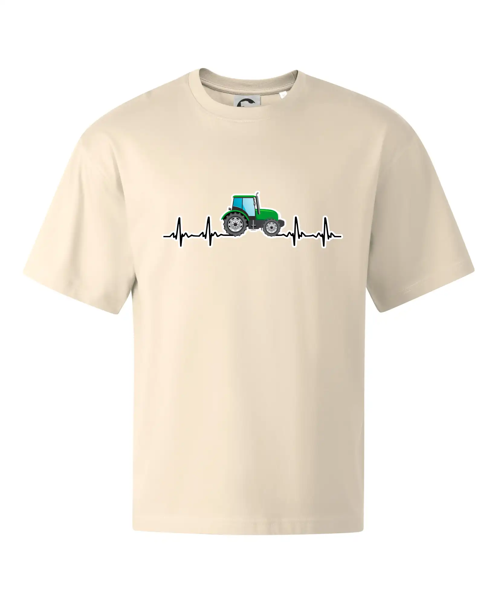 Traktor barevný ekg