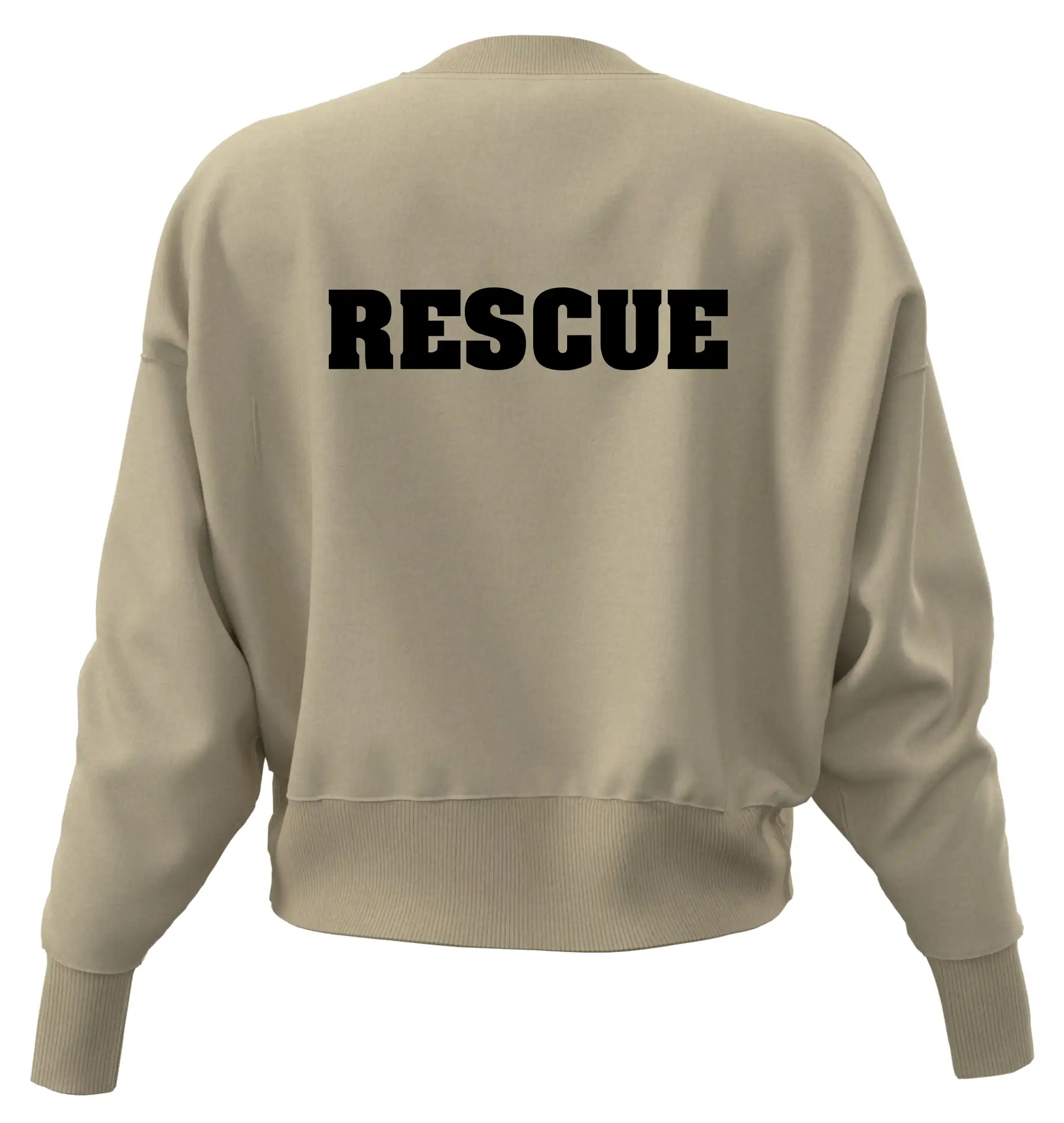 Rescue - Hvězda na prsu +  nápis na zádech
