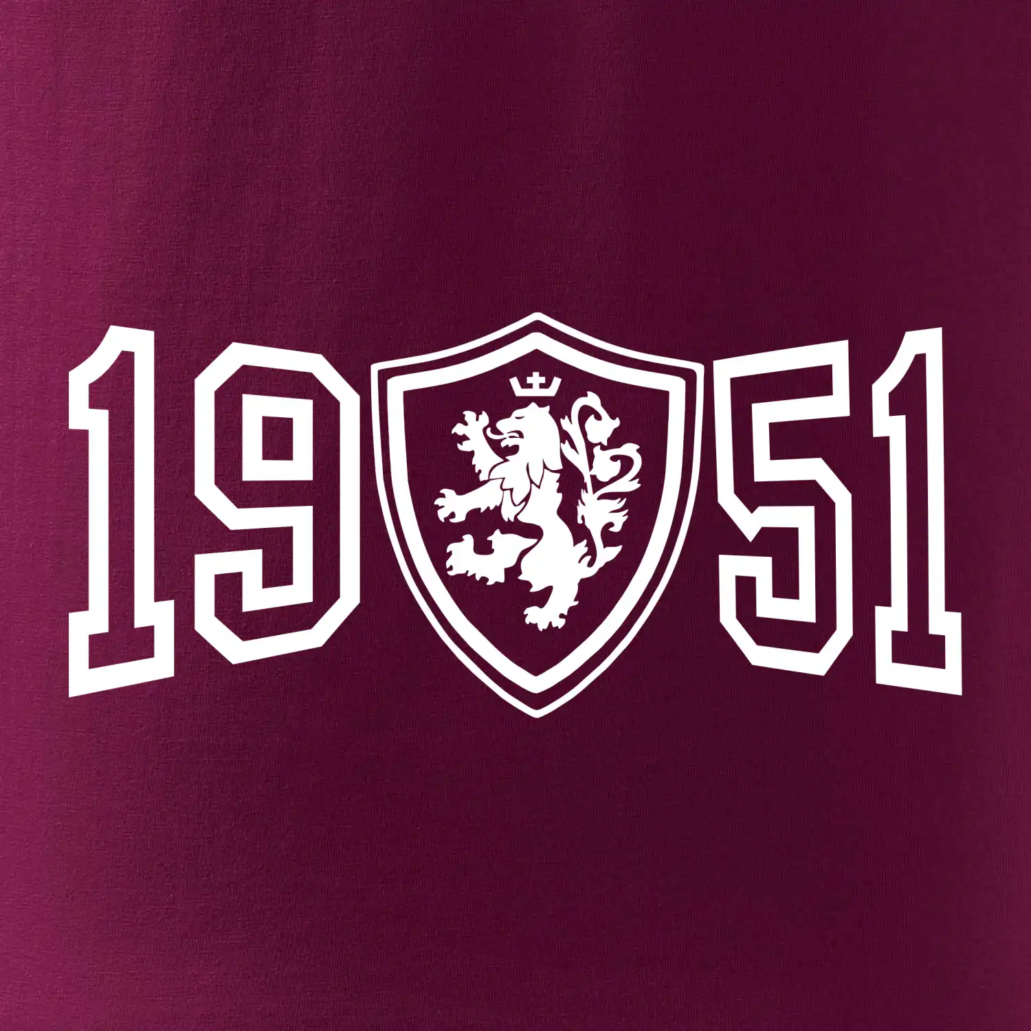 Narozeninový motiv - znak - 1951