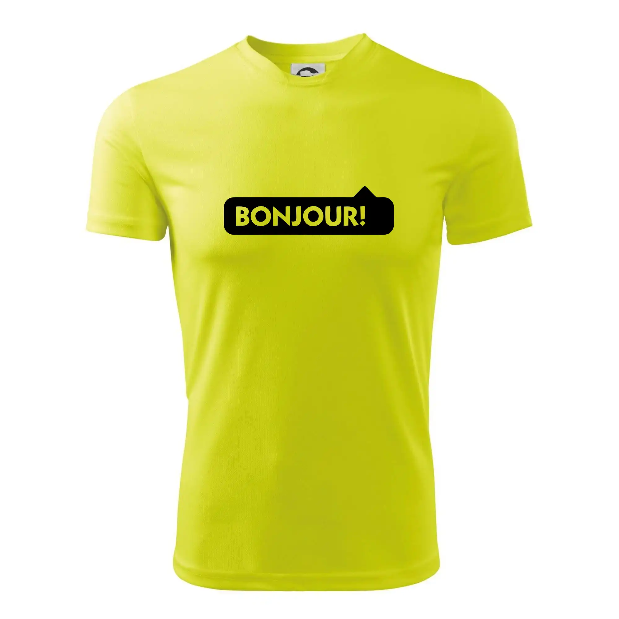 Nápis Bonjour