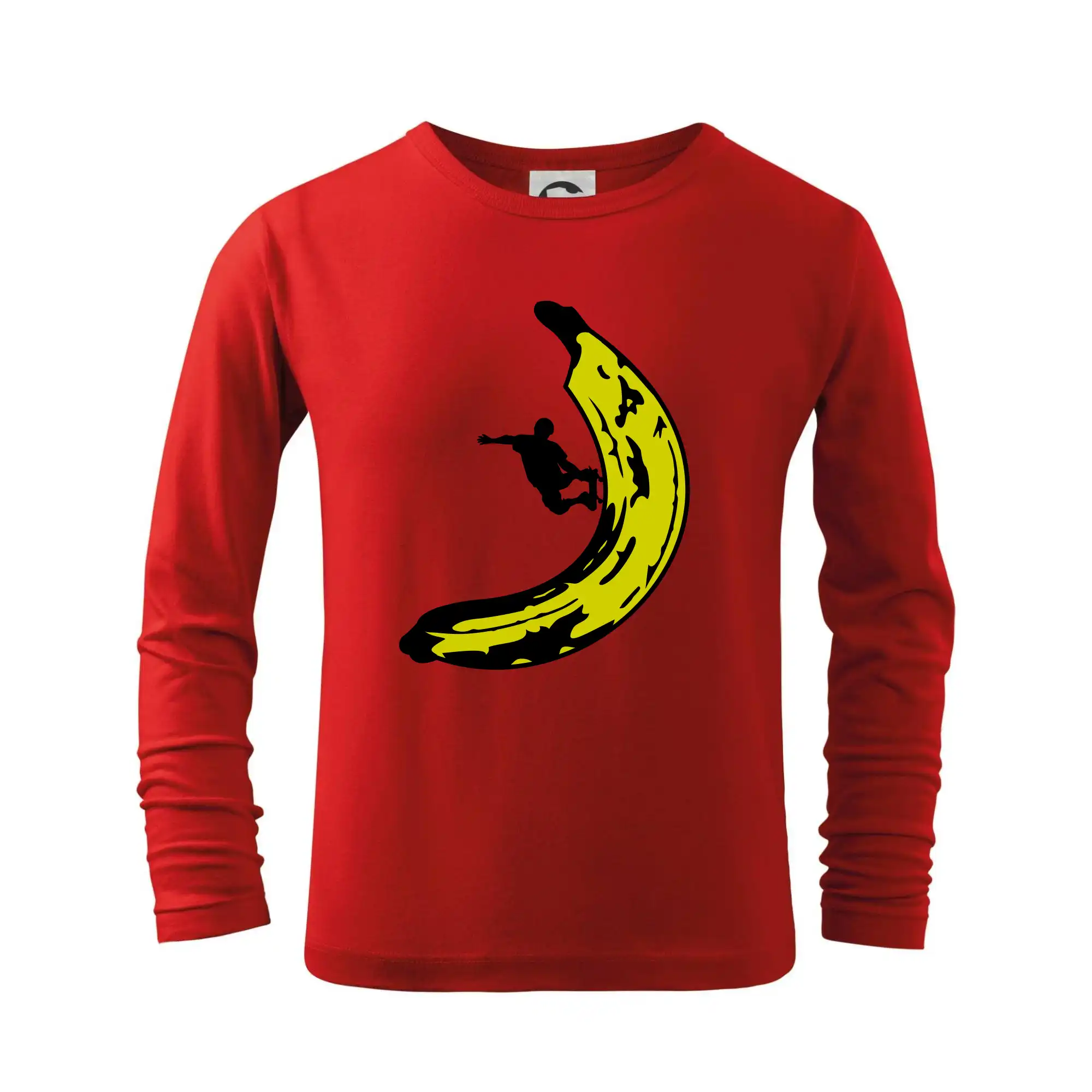 Skateboardista na banánu