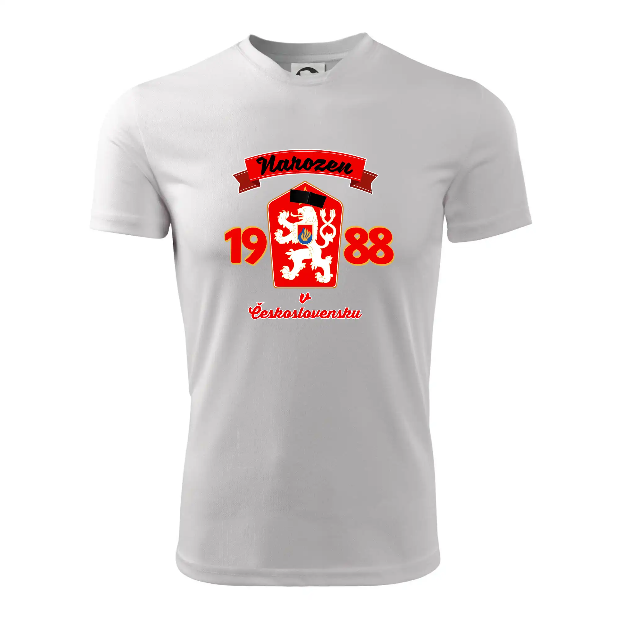 Narozen v Československu - Přelepený znak 1988