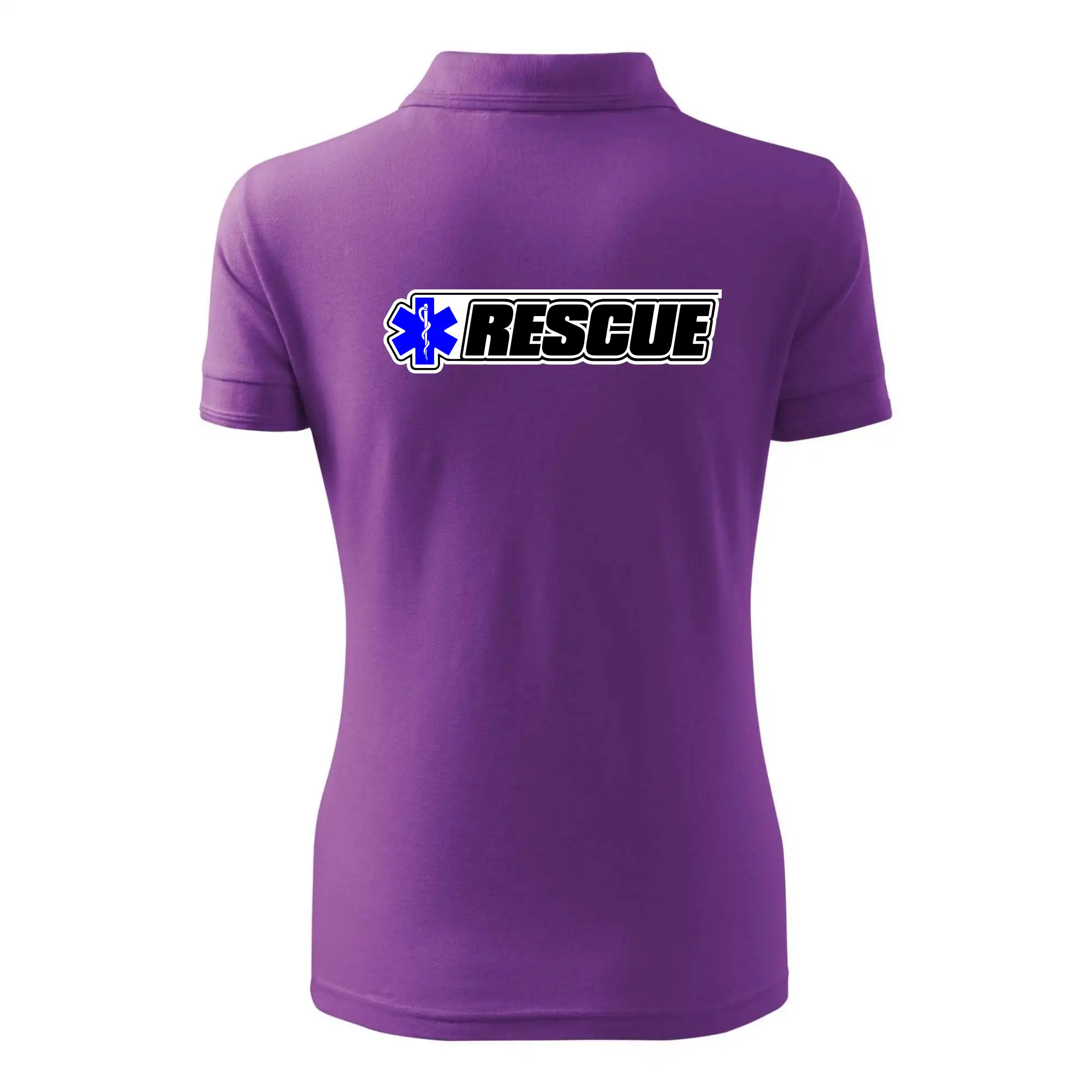 Záchranář rescue kříž modrý