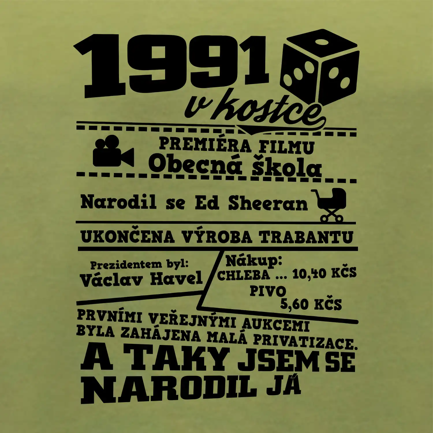 1991 v kostce