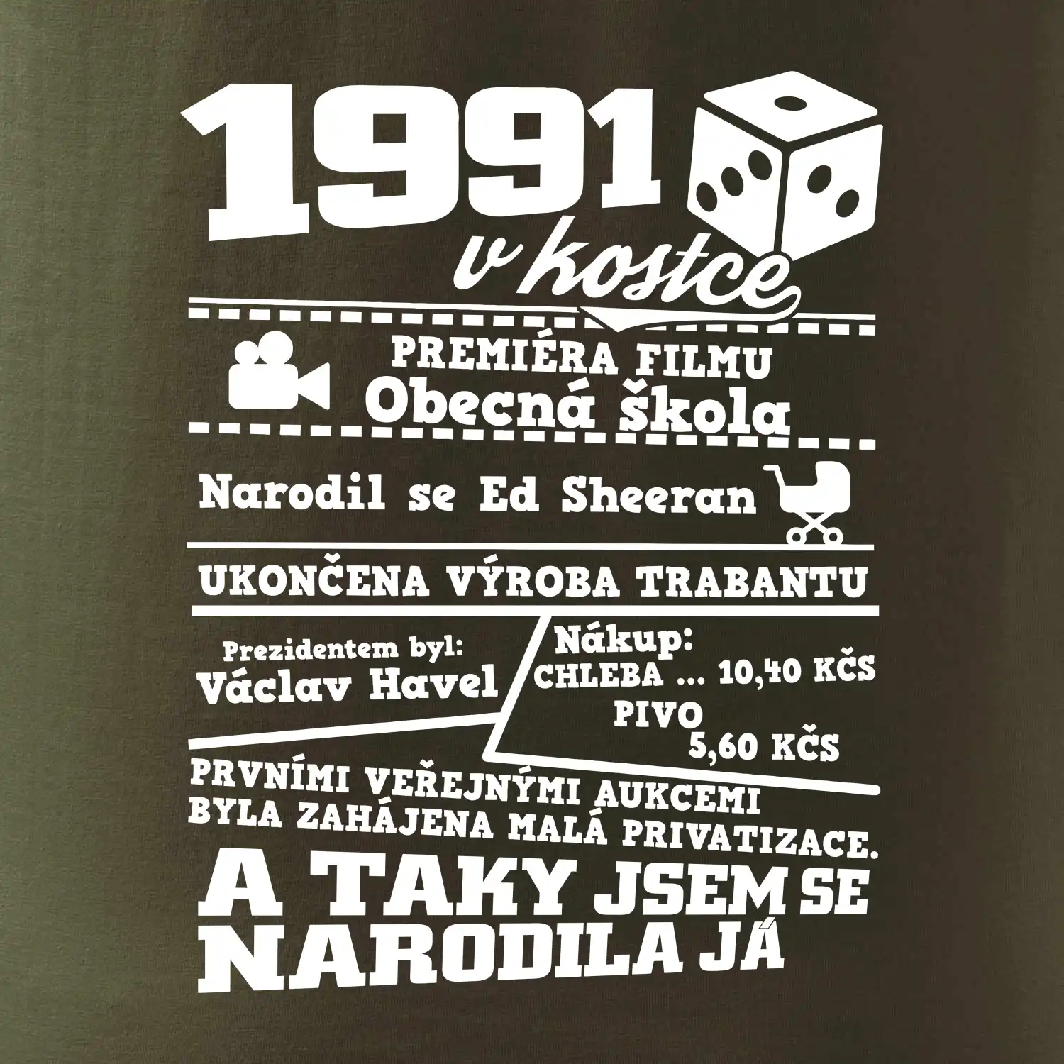 1991 v kostce