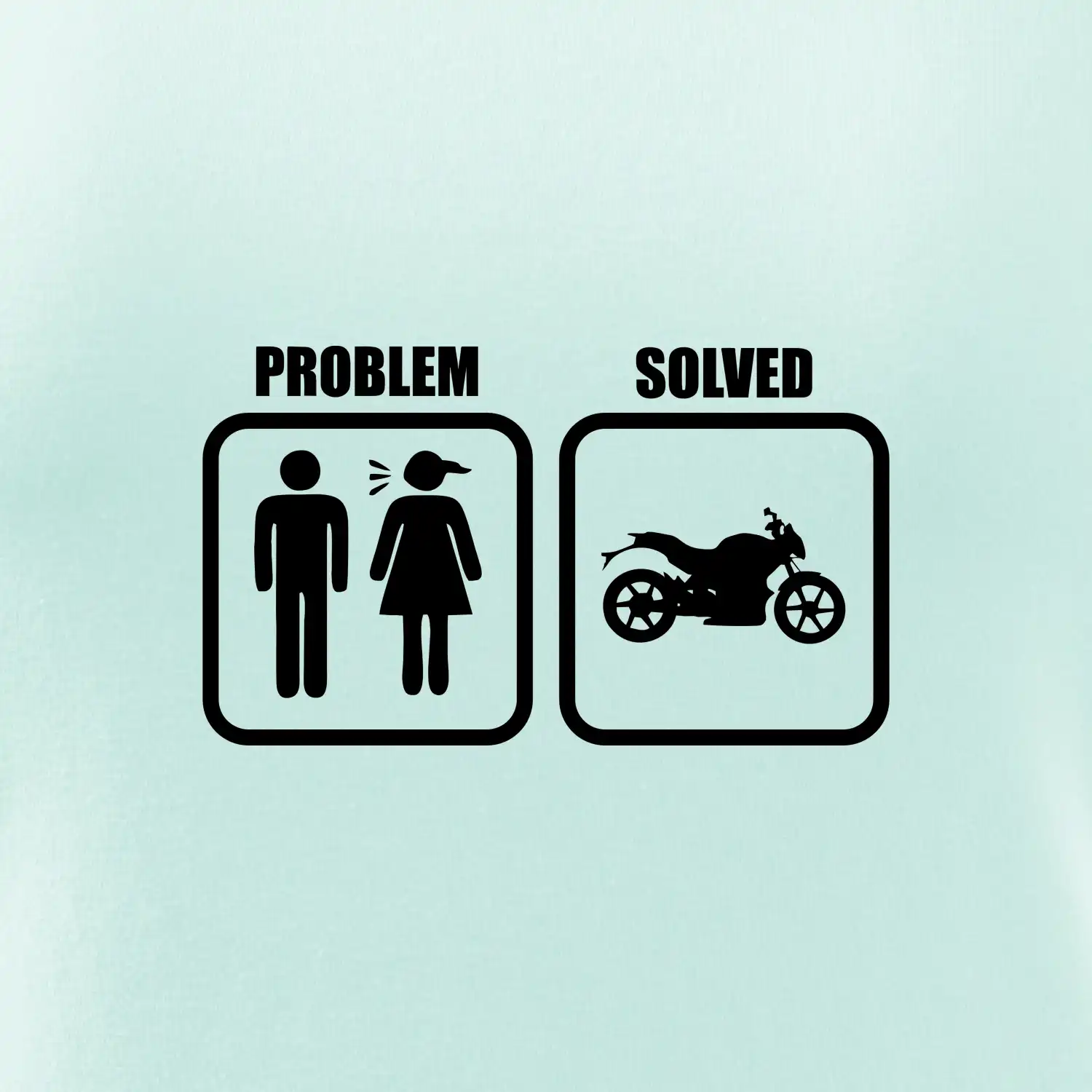 Problém silniční motorka