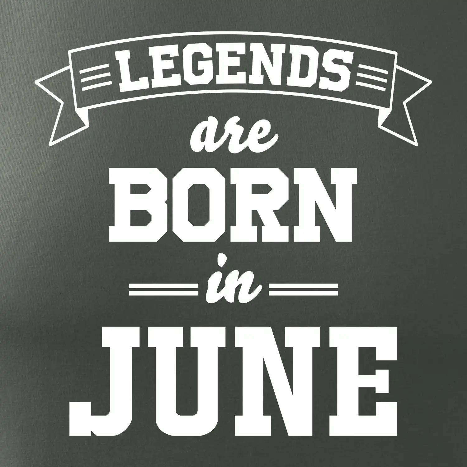 Legends are born in June