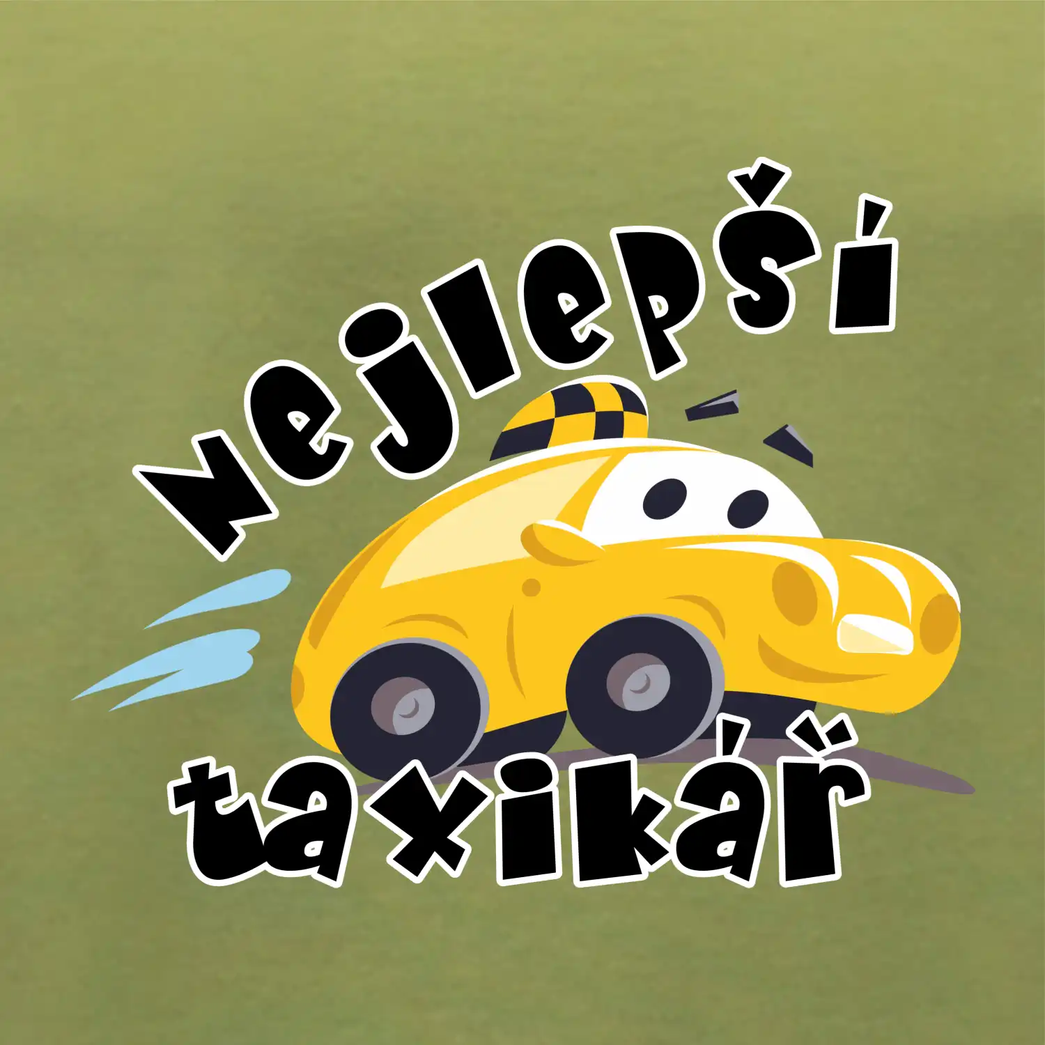 Nejlepší taxikář kreslený