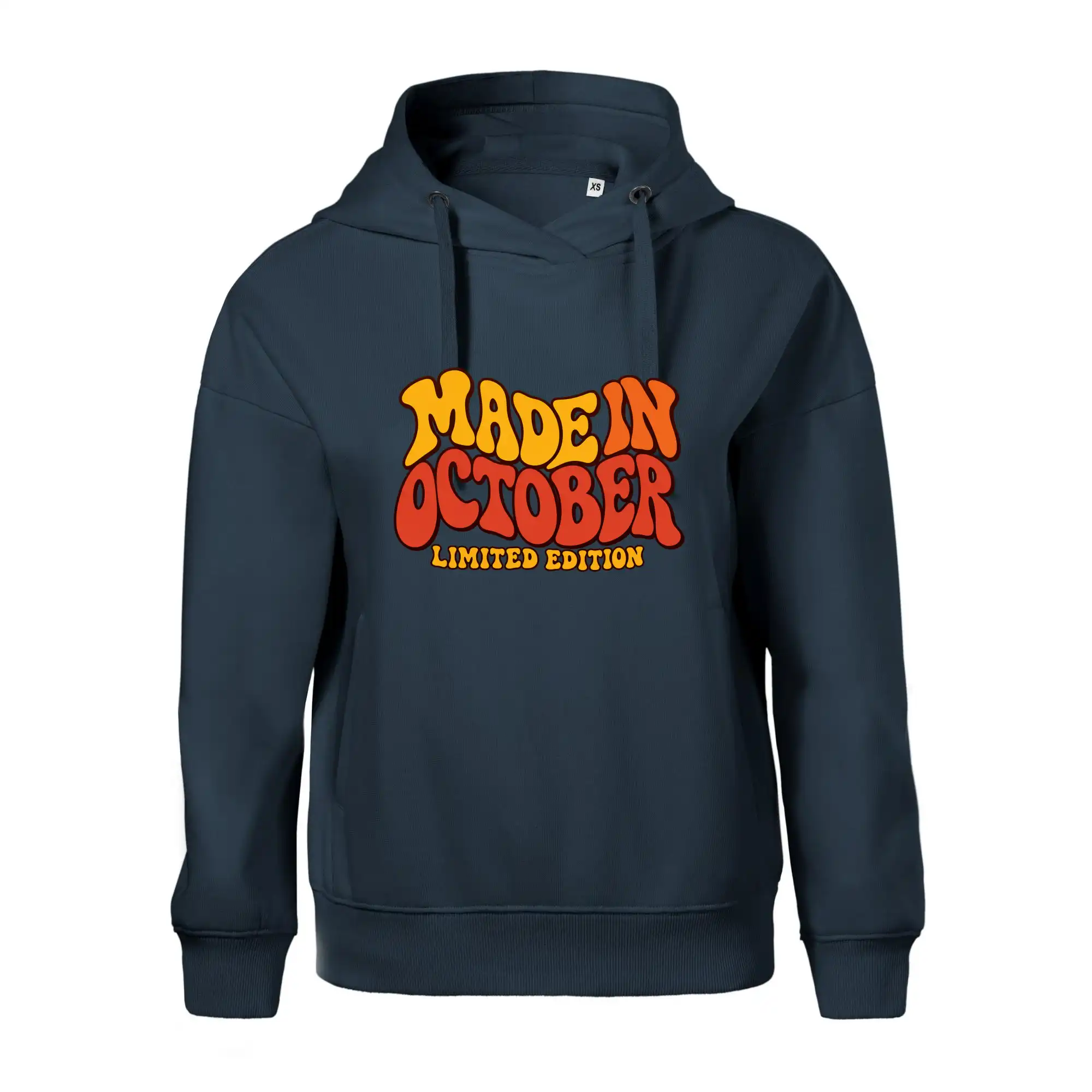 Made in october limited edition retro vlnité písmo