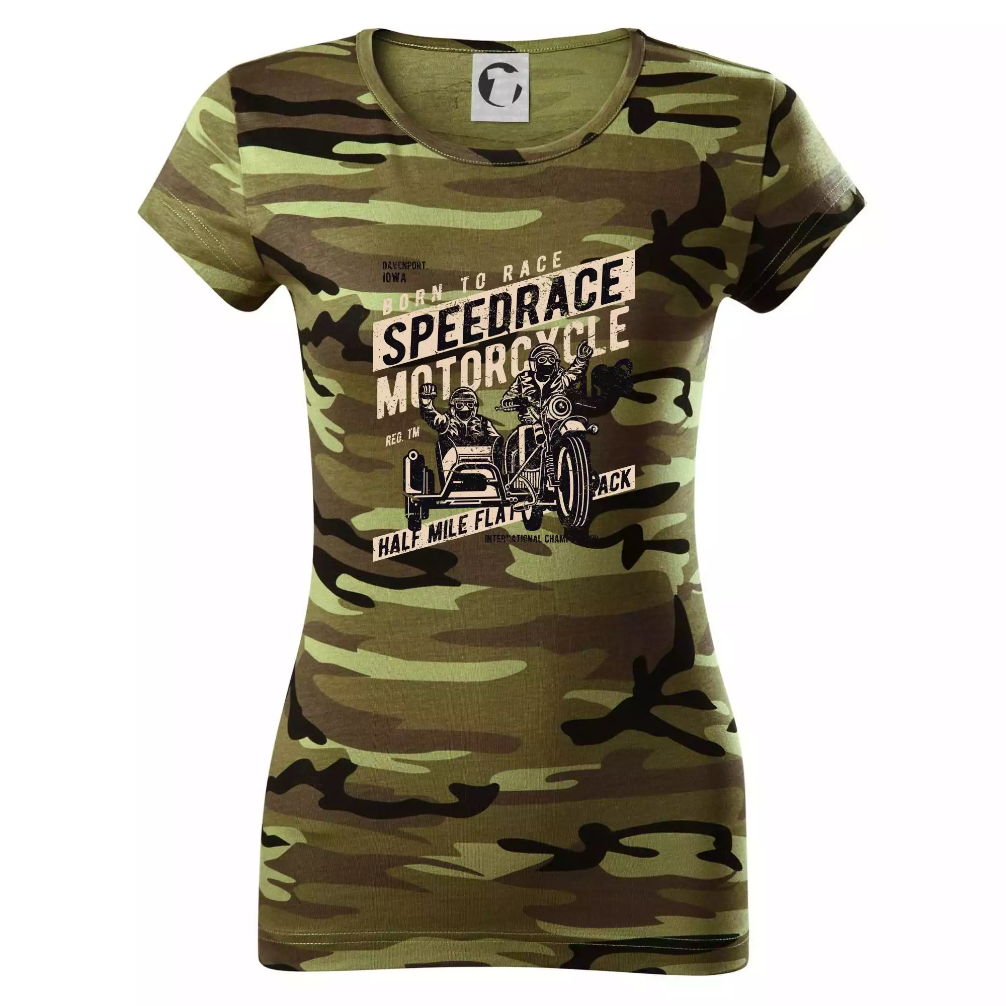 Speedrace motrcycle half mile