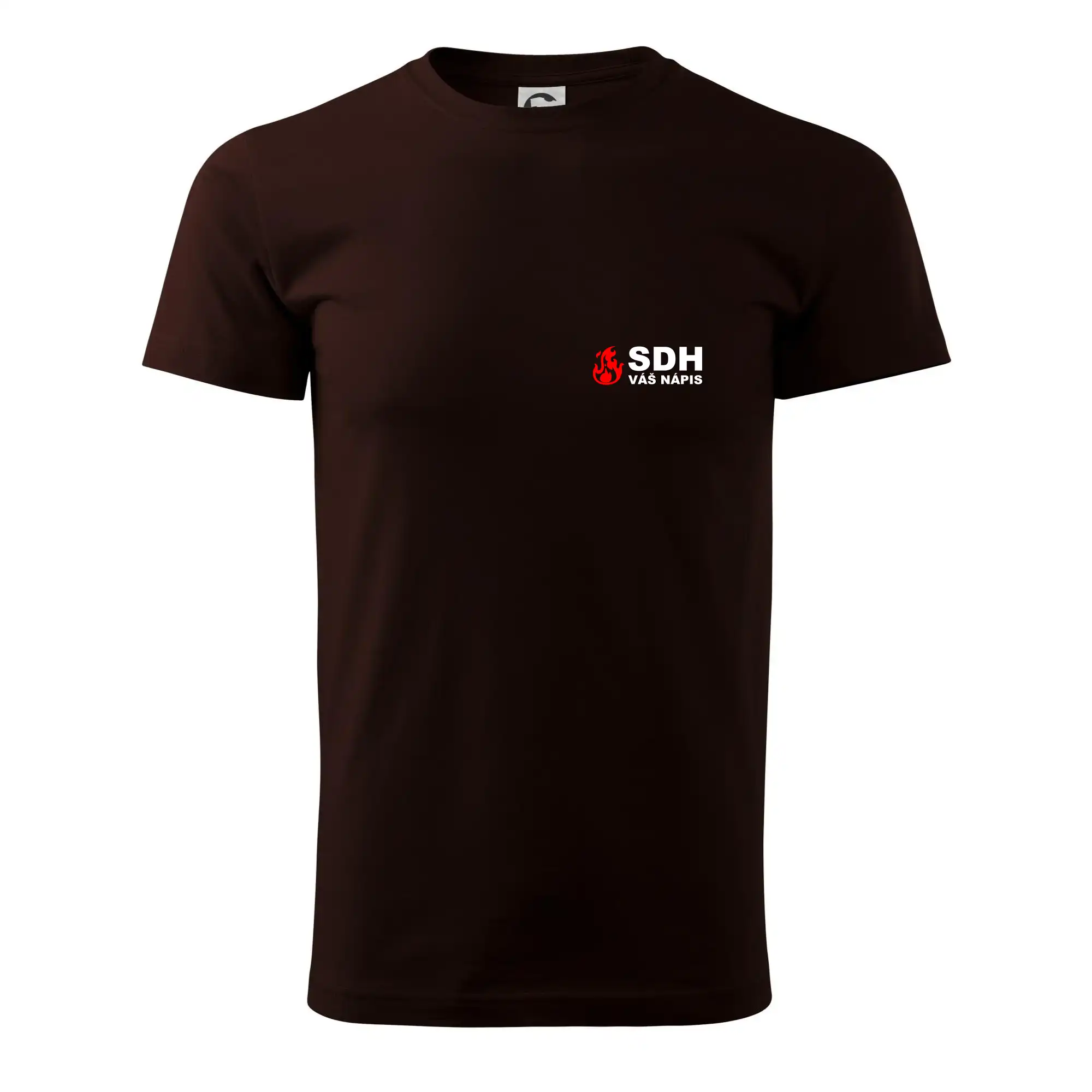 SDH nápis (oheň, název sboru - vlastní nápis)
