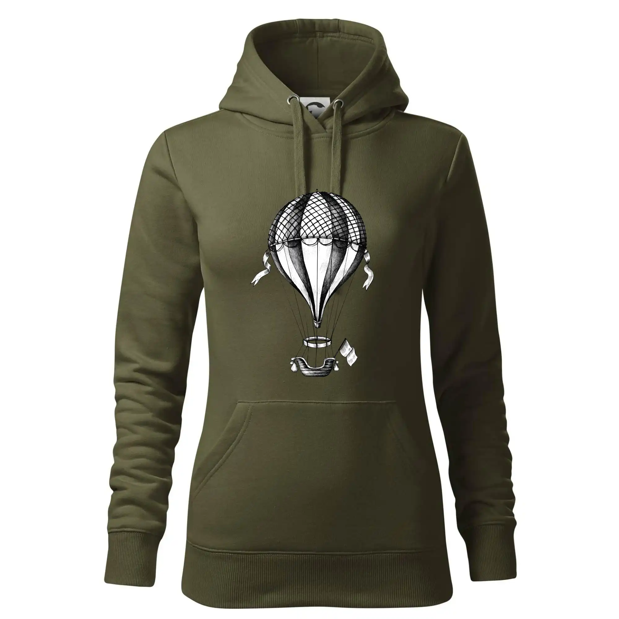 Horkovzdušný balón  kreslený