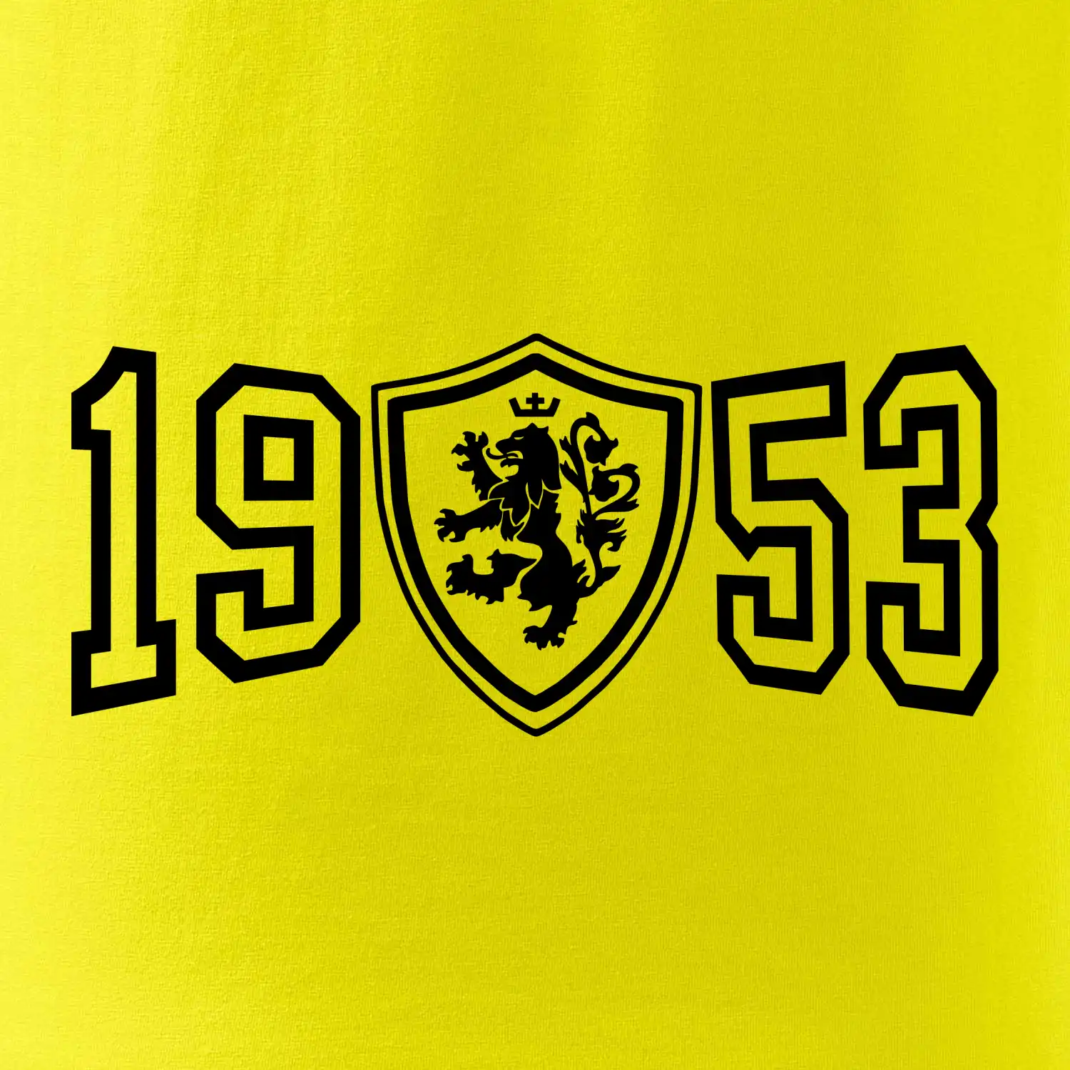 Narozeninový motiv - znak - 1953