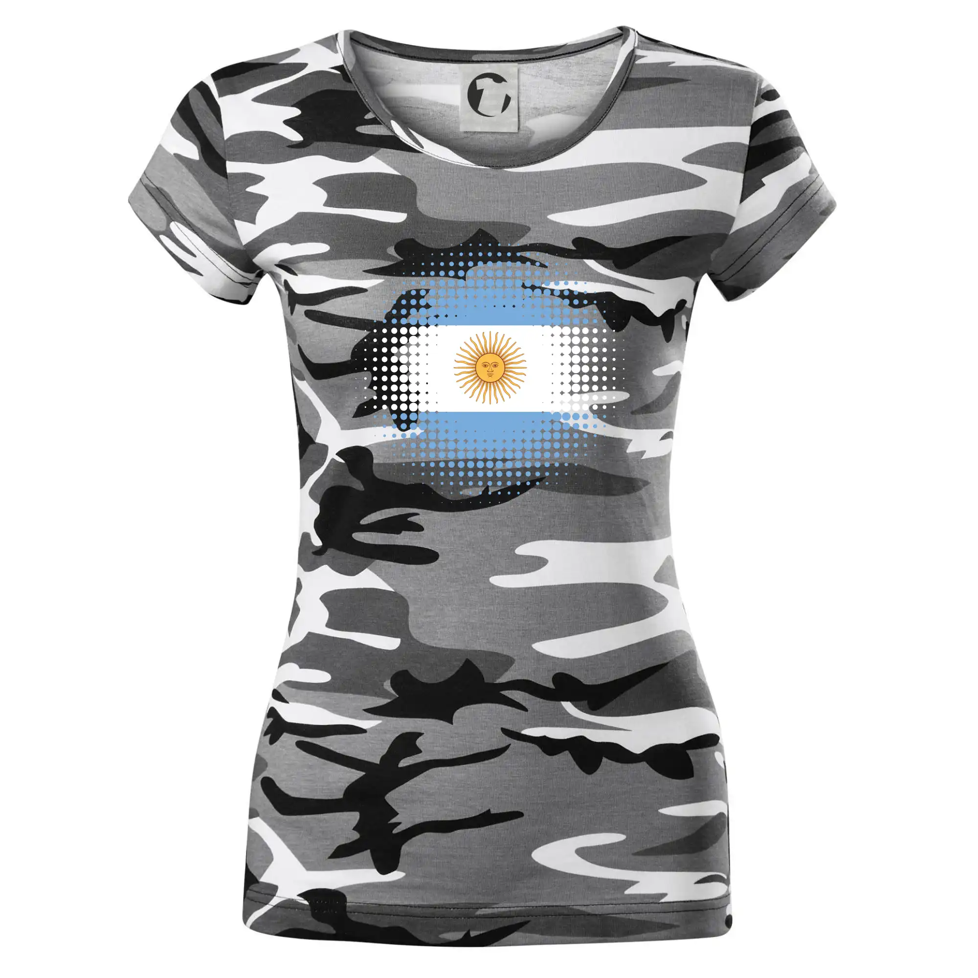 Argentina vlajka tečkovaná