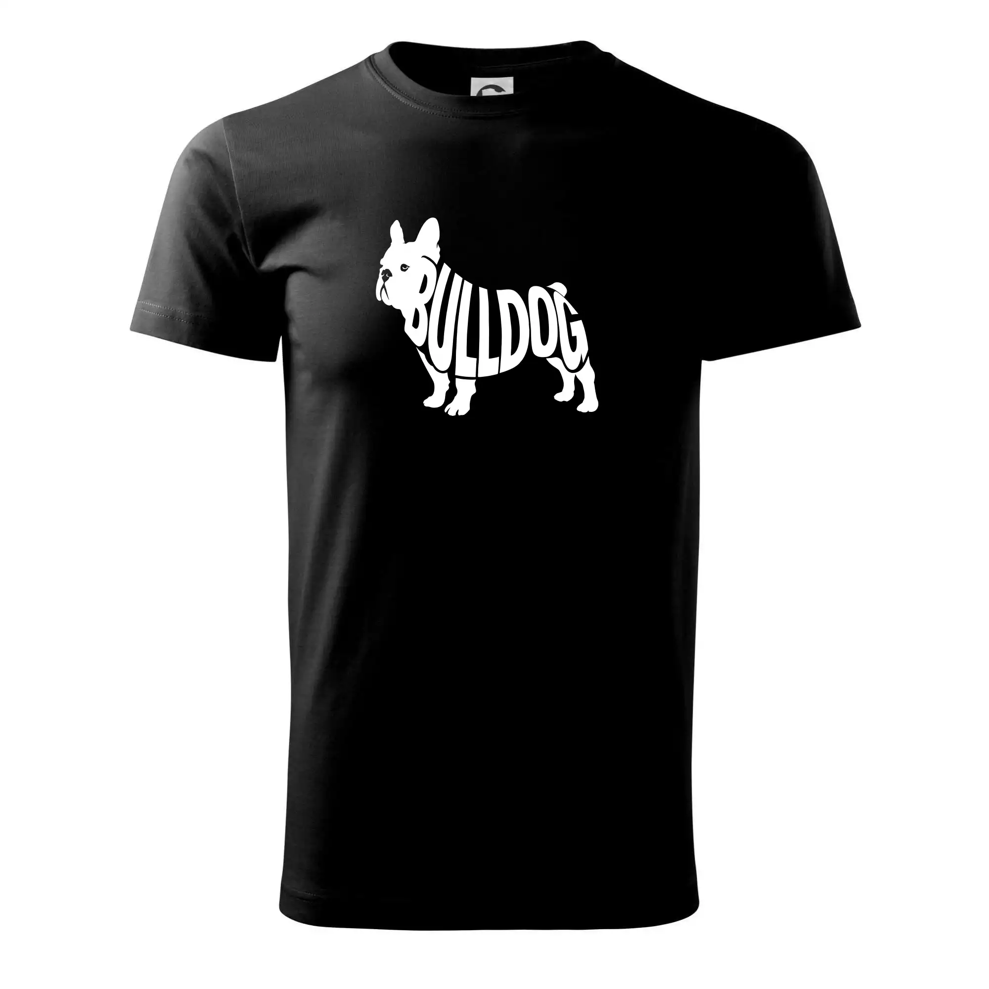 Bulldog  nápis v těle