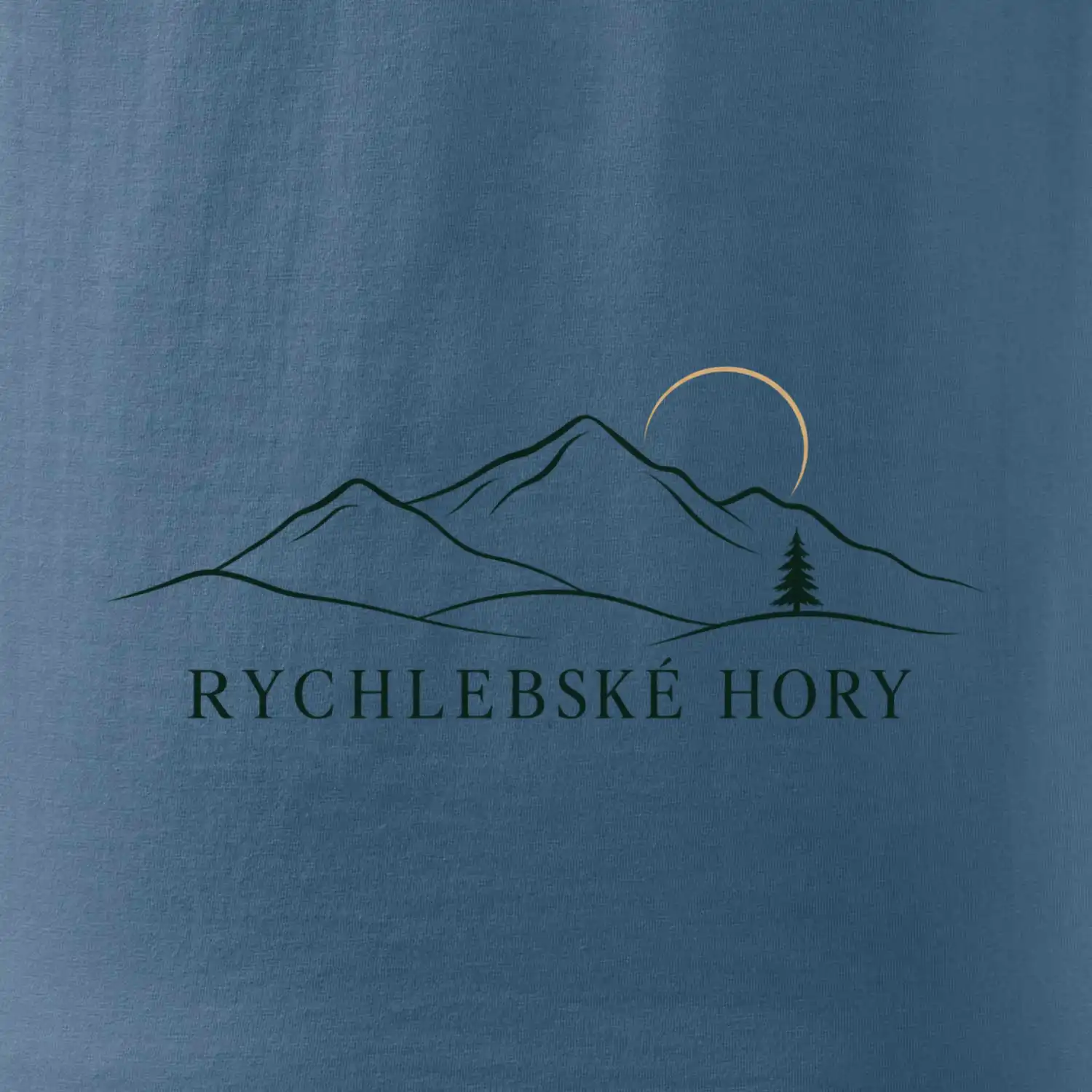 Rychlebské hory minimalistický motiv na výlet