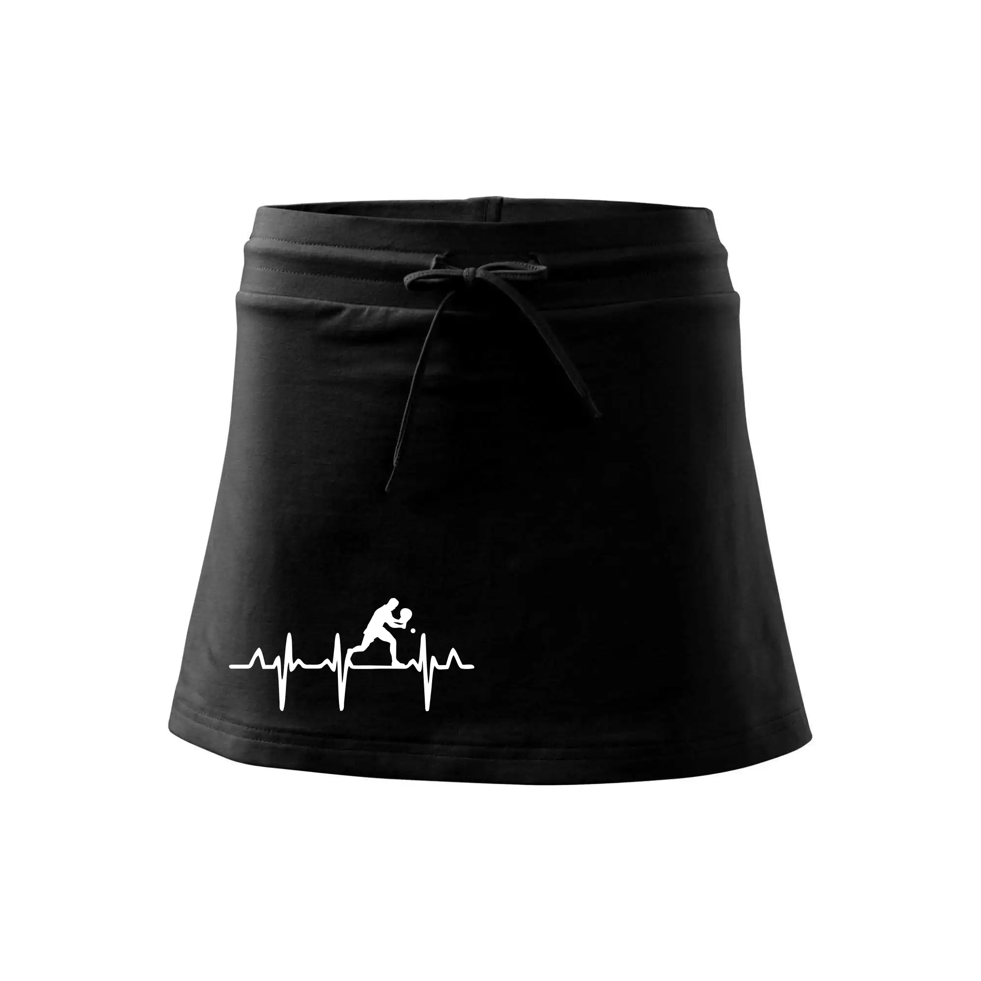 EKG stolní tenista stojící