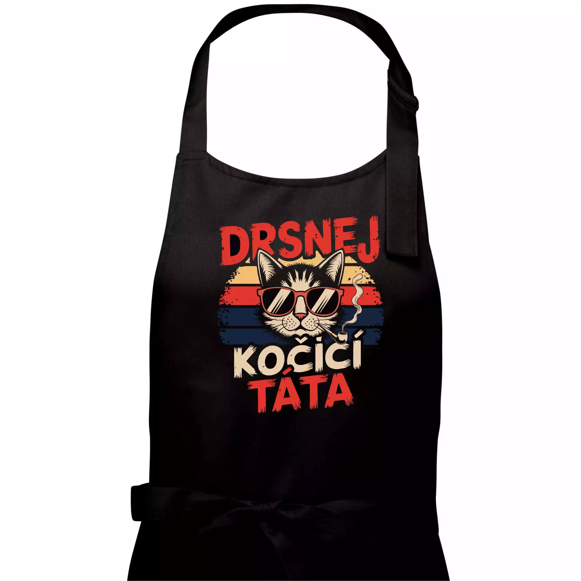 Drsnej kočičí táta