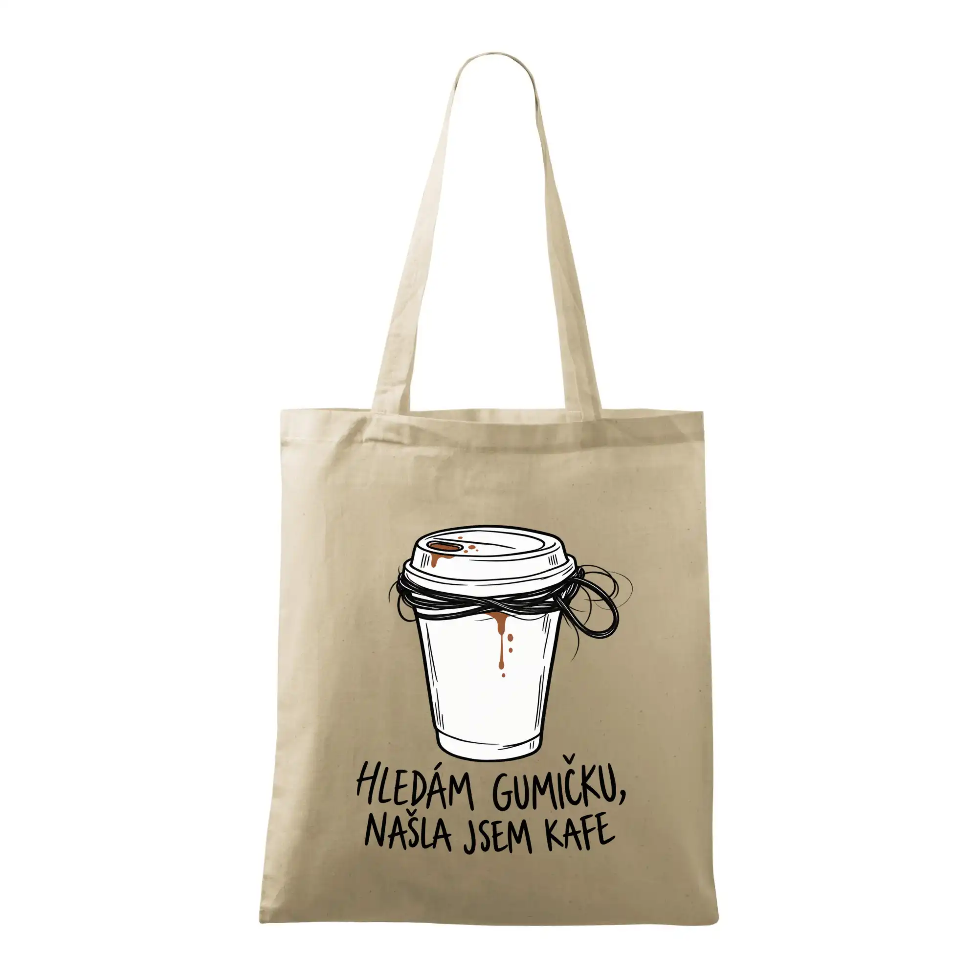 Hledám gumičku našla jsem kafe