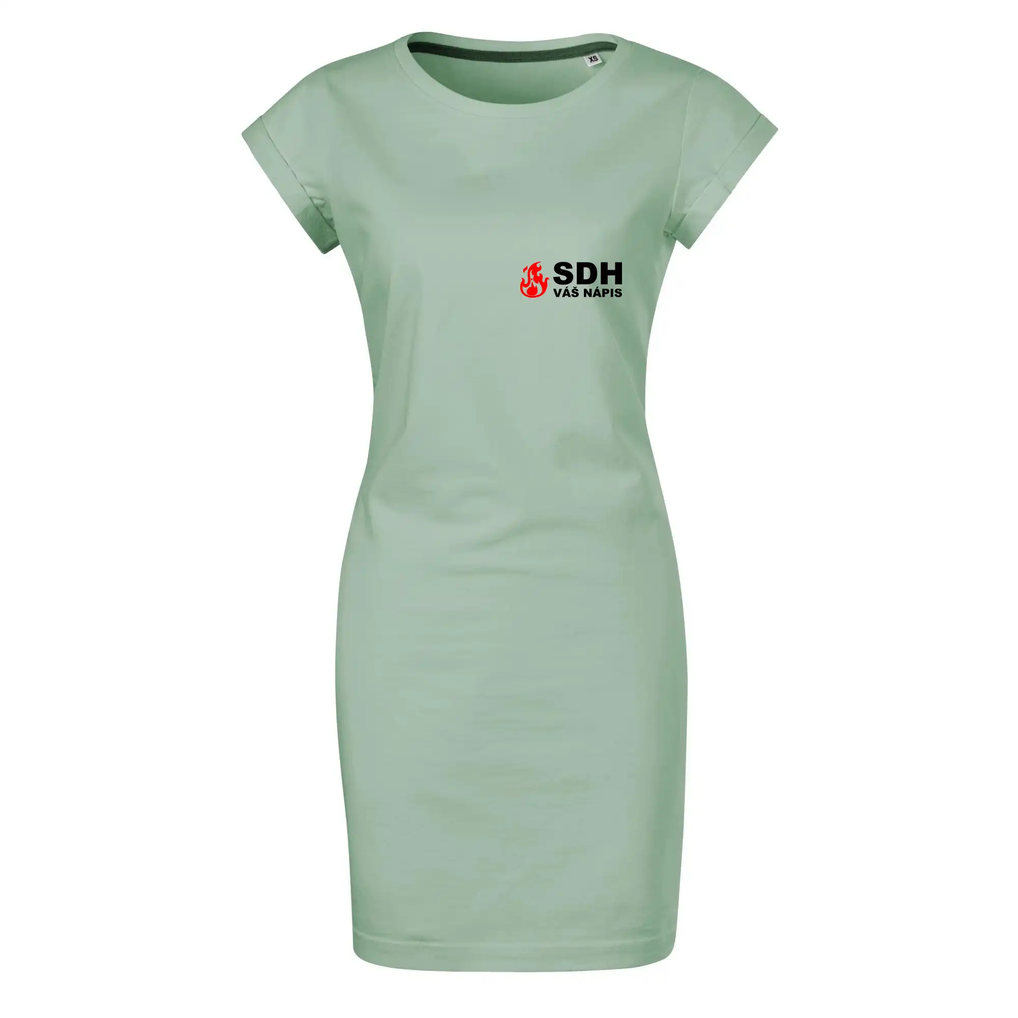 SDH nápis (oheň, název sboru - vlastní nápis)