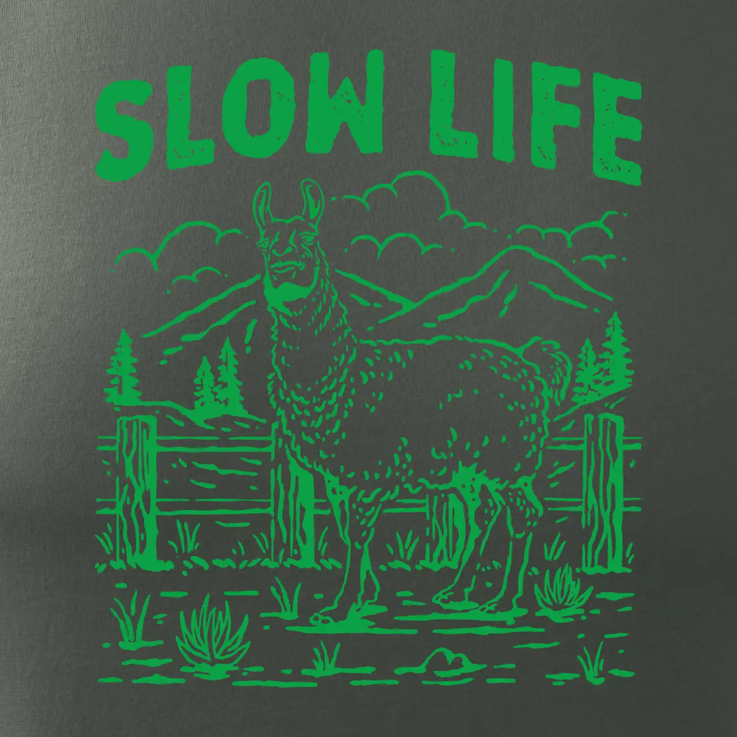 Slow Life Lama