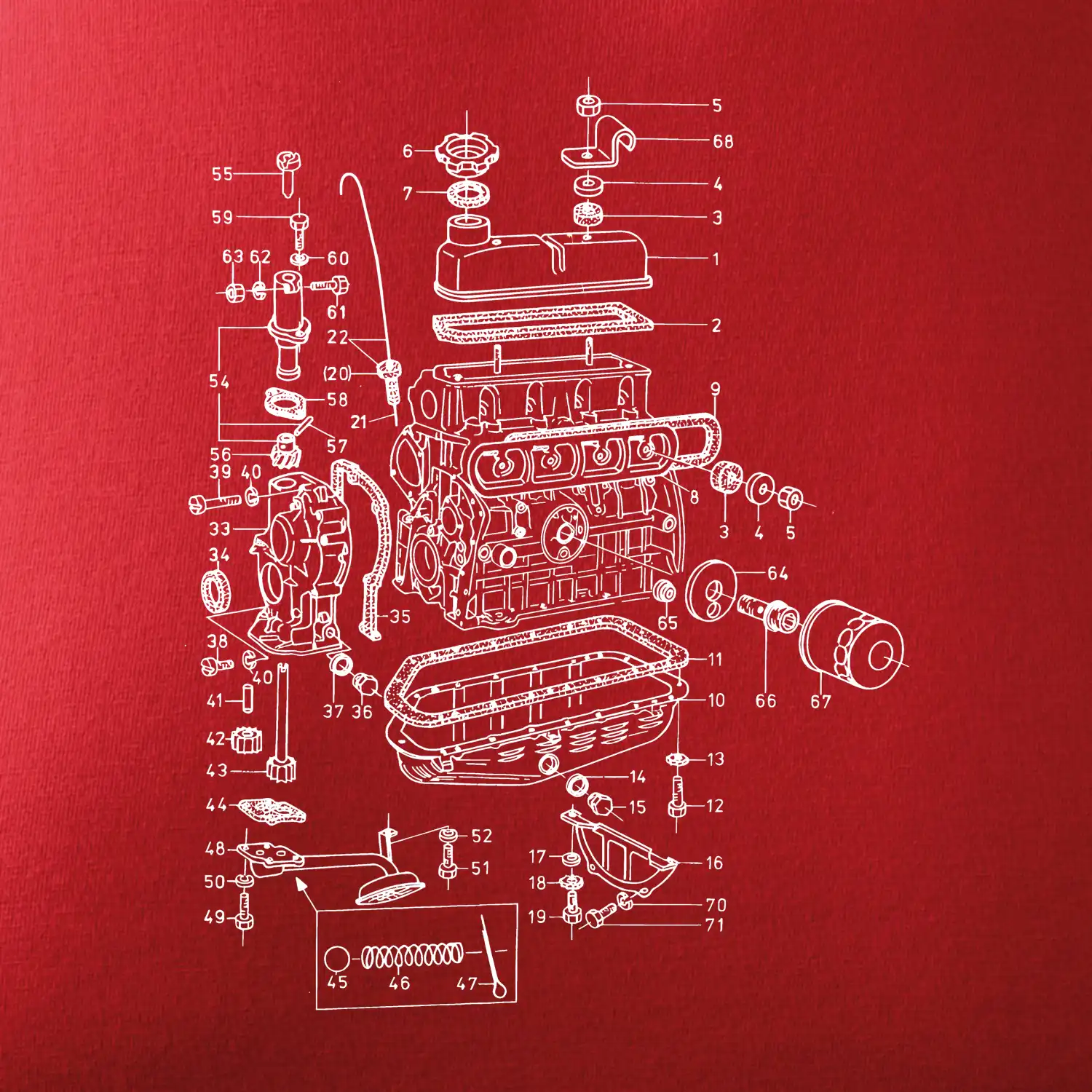 Motor škoda 105-136