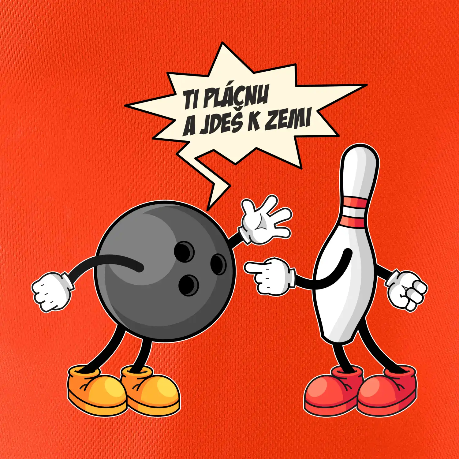 Ti jednu plácnu a jdeš k zemi