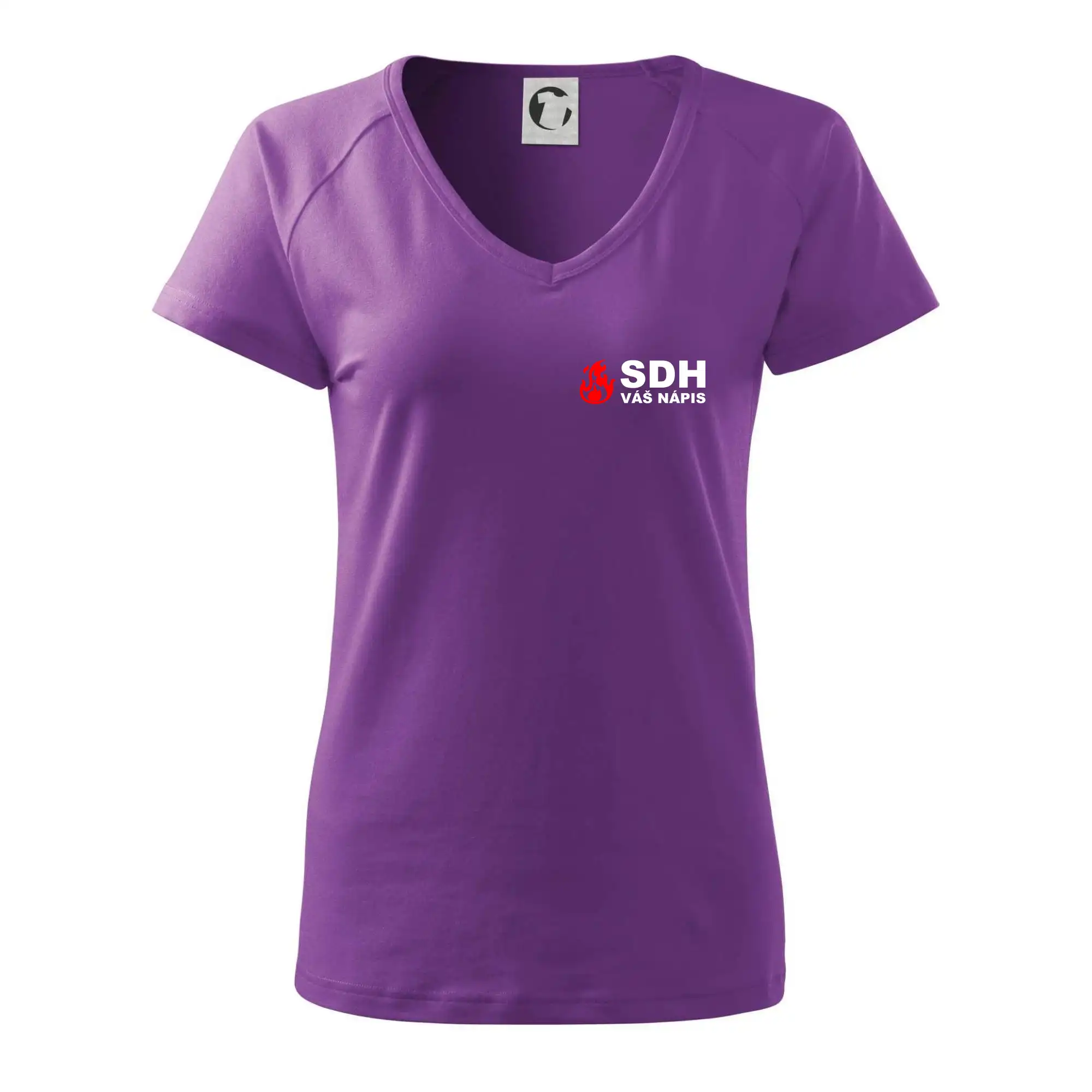 SDH nápis (oheň, název sboru - vlastní nápis)