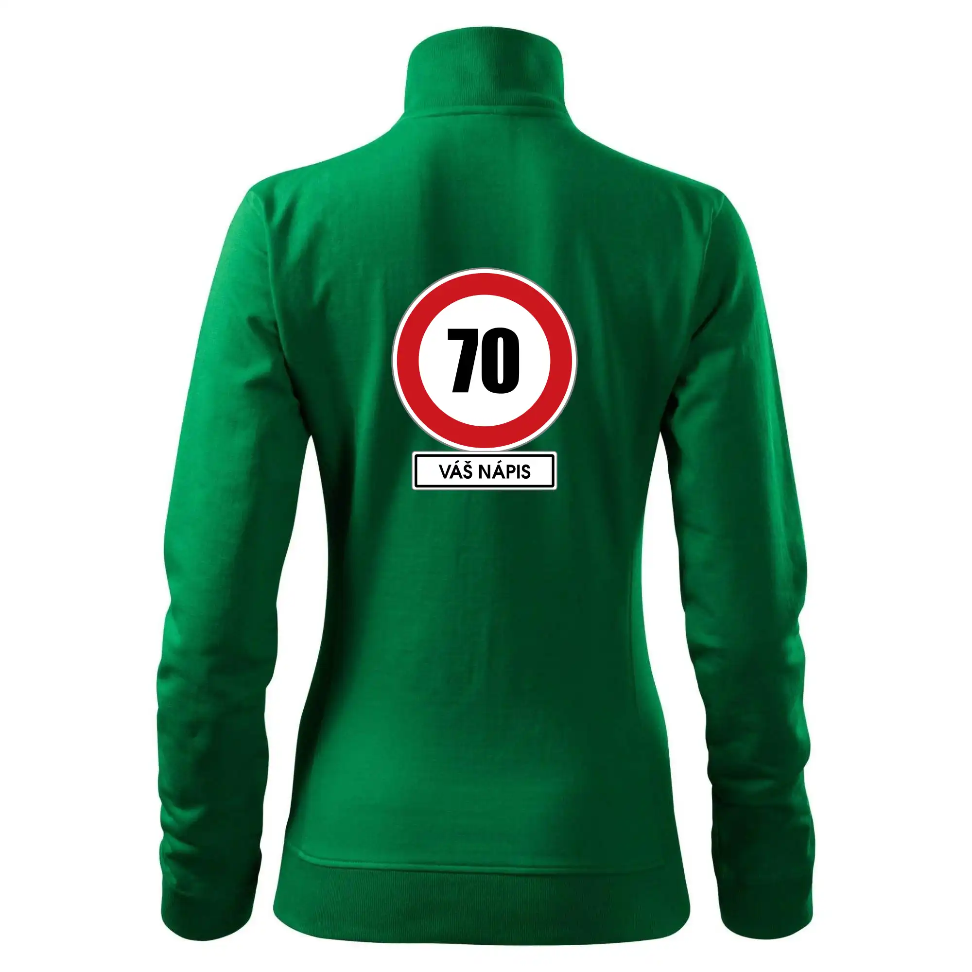 Dopravní značka - rychlost 70 - váš nápis