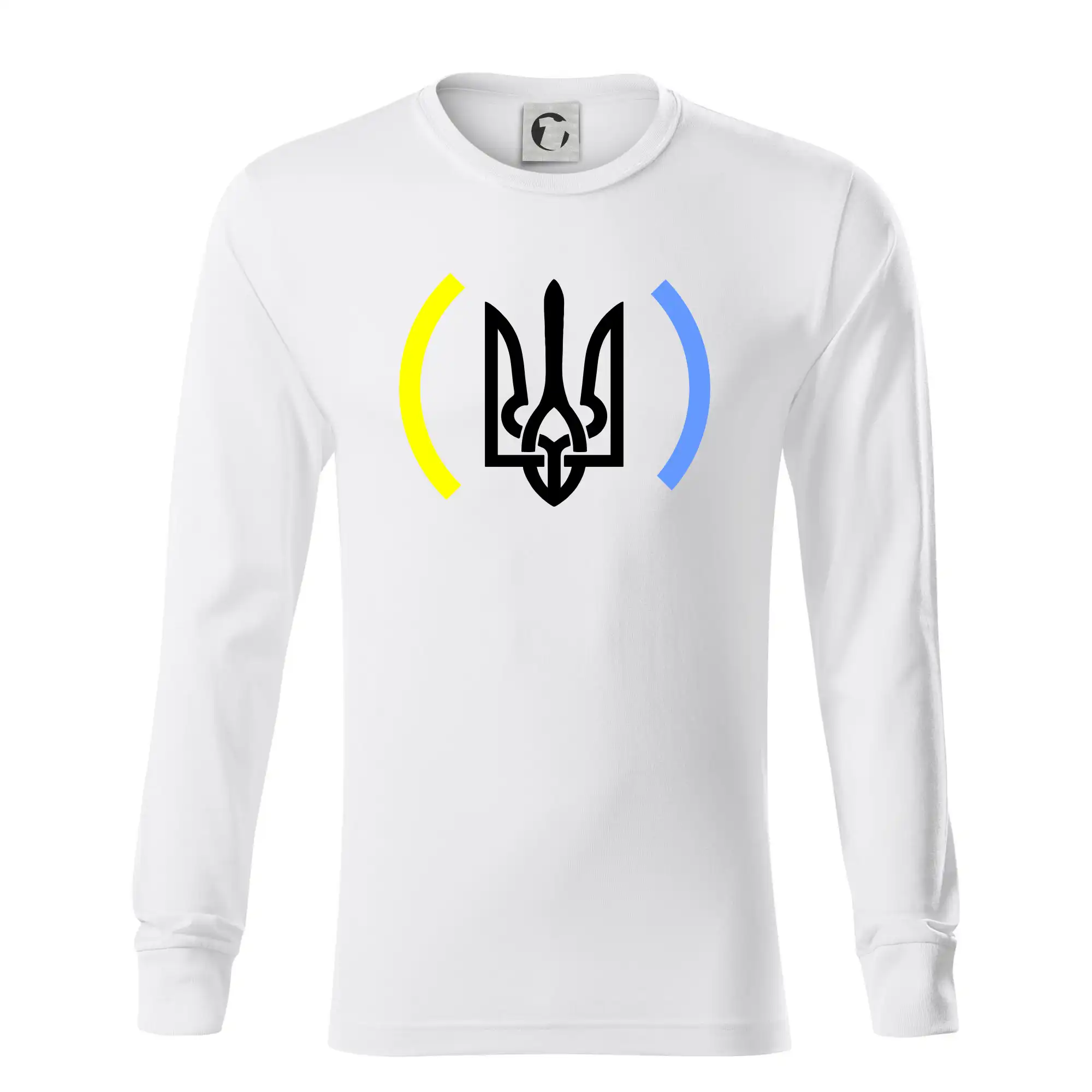 Ukrajina trojzubec s barvami