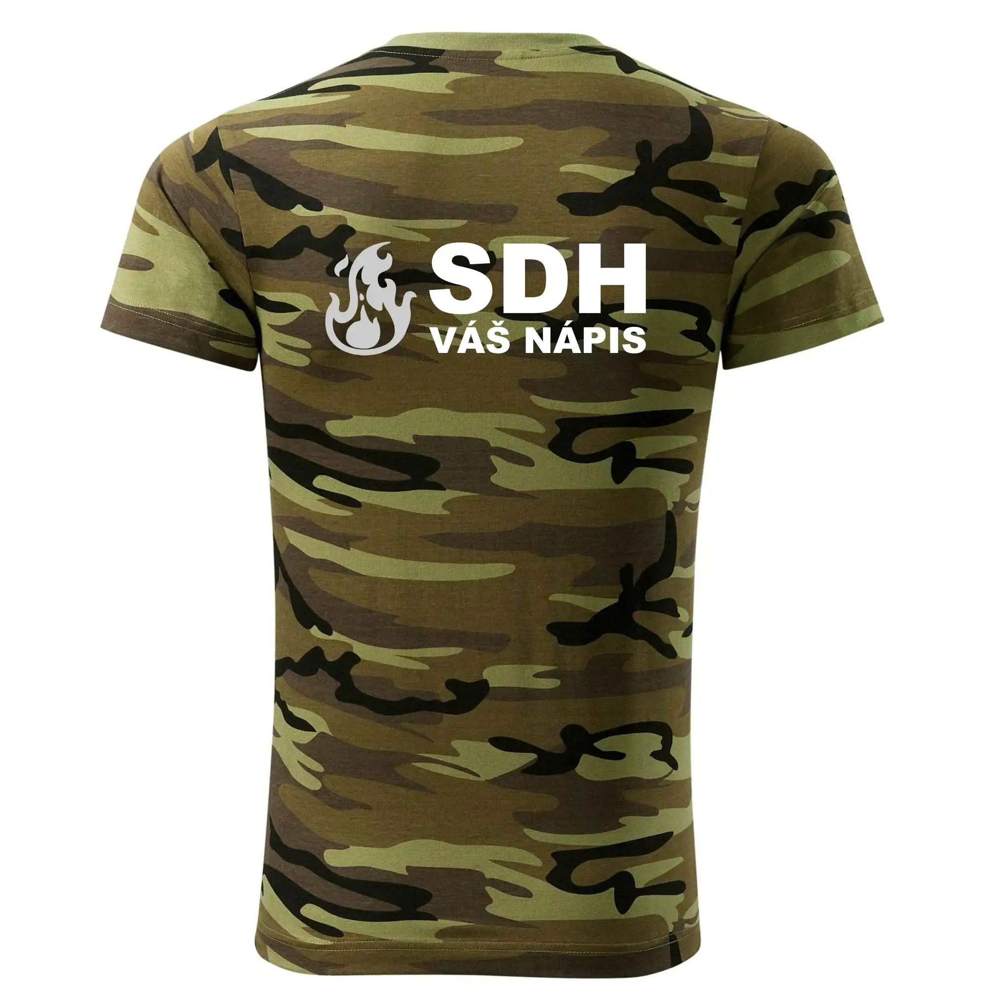 SDH REFLEXNÍ nápis (oheň, firesport, název sboru - vlastní nápis)