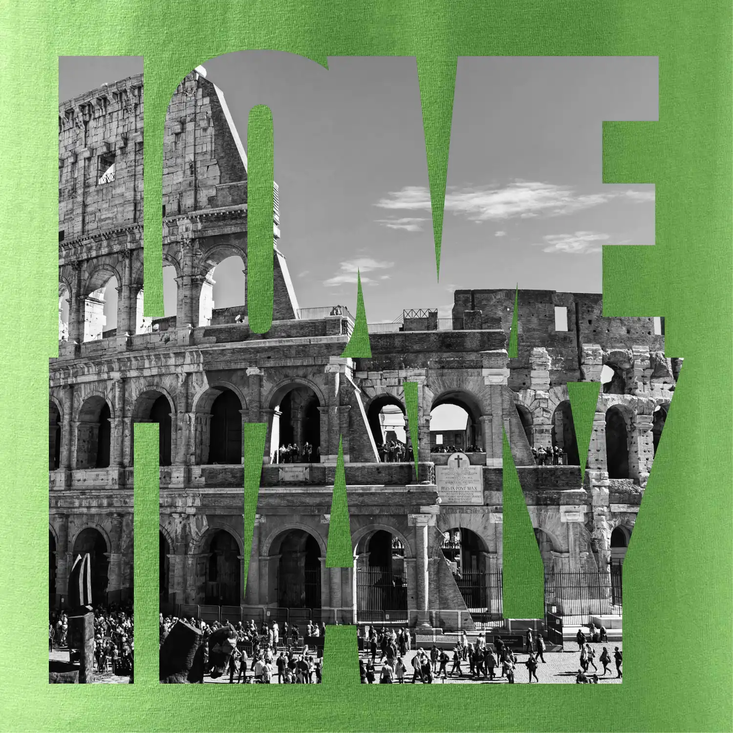 Love italy - colosseum