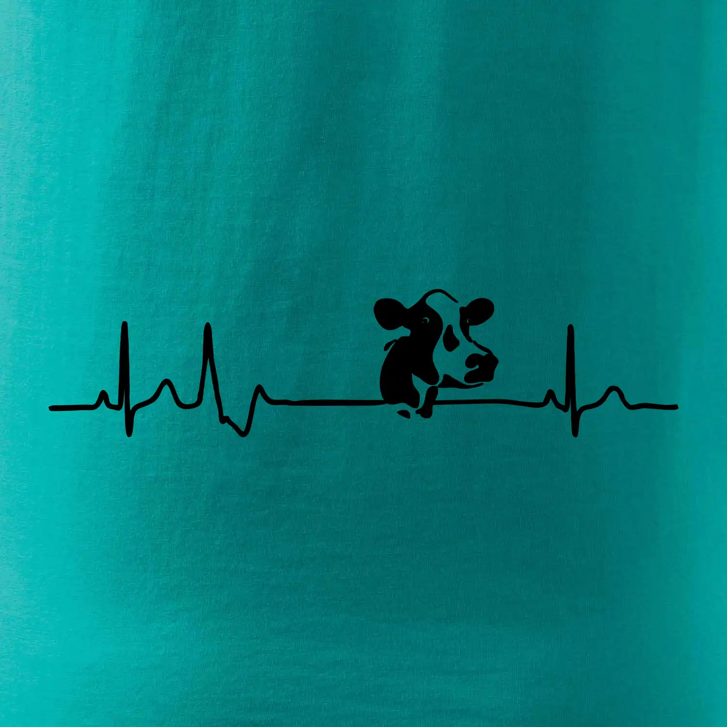 Kráva EKG