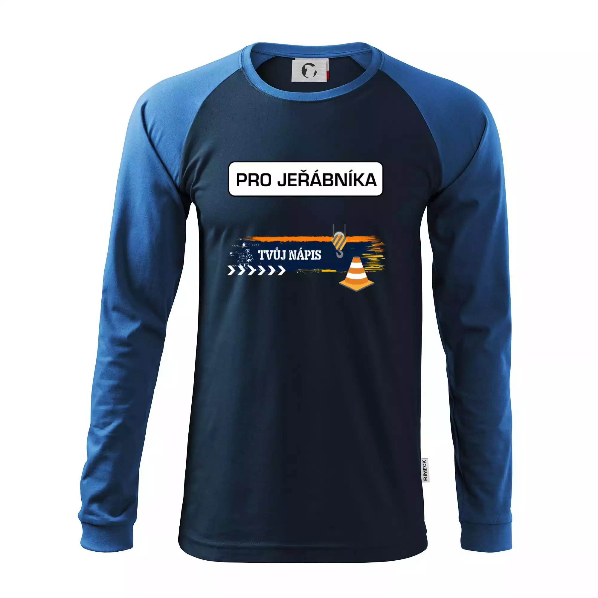 Stavba - vlastní nápis - jeřábník