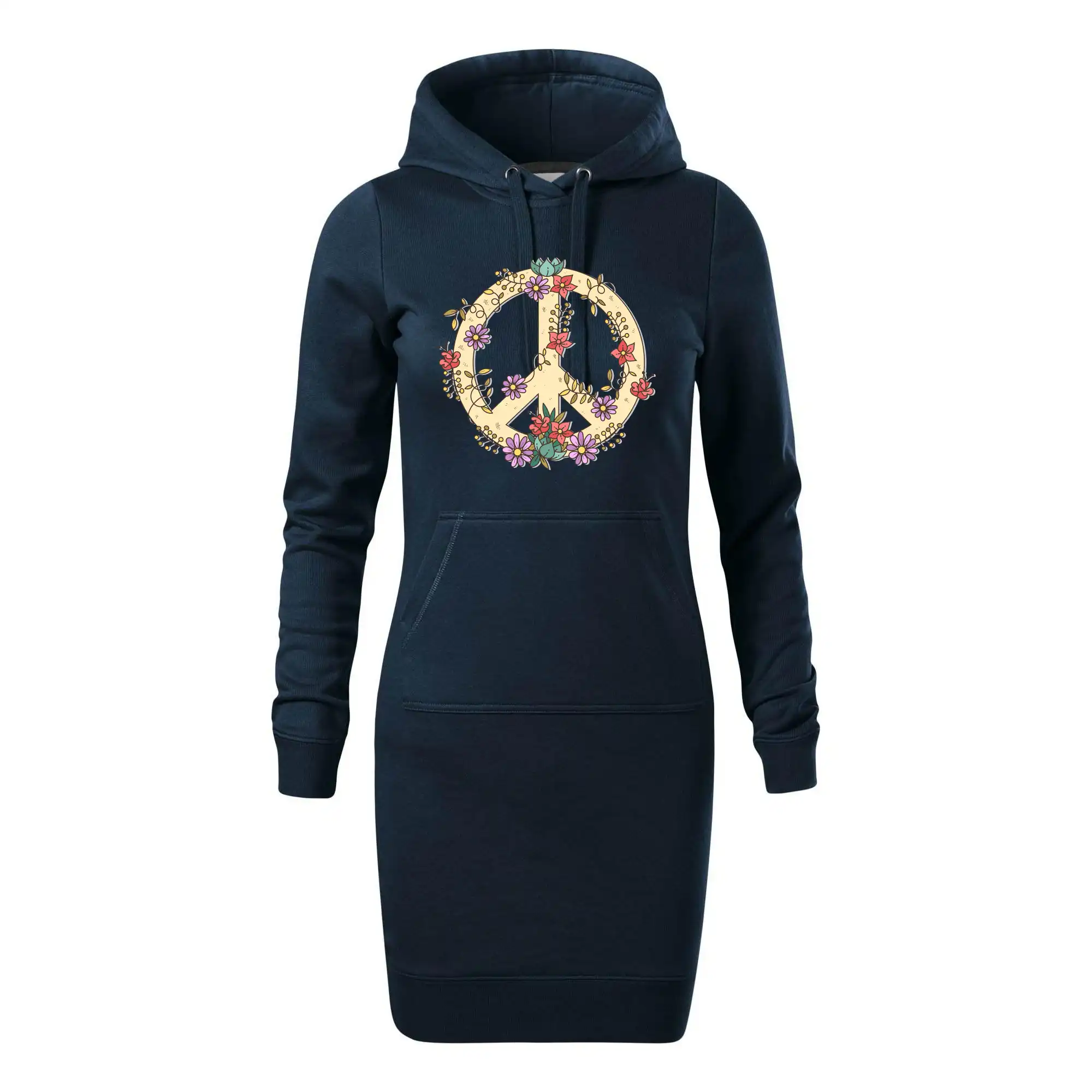 Peace symbol pískový